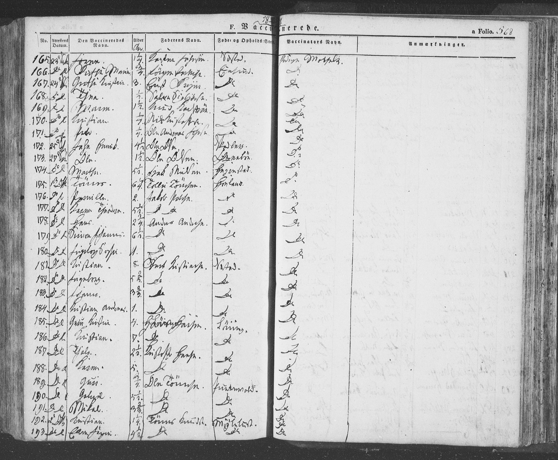 Eigersund sokneprestkontor, AV/SAST-A-101807/S08/L0009: Parish register (official) no. A 9, 1827-1850, p. 568