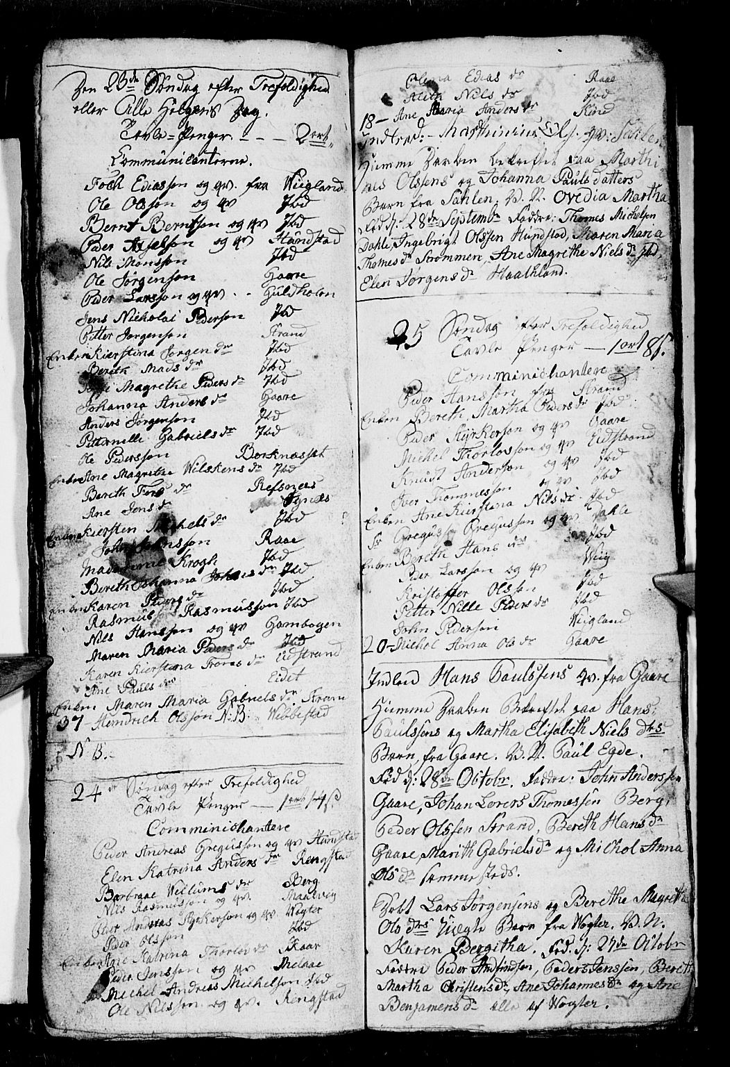 Kvæfjord sokneprestkontor, AV/SATØ-S-1323/G/Ga/Gab/L0001klokker: Parish register (copy) no. 1, 1806-1824