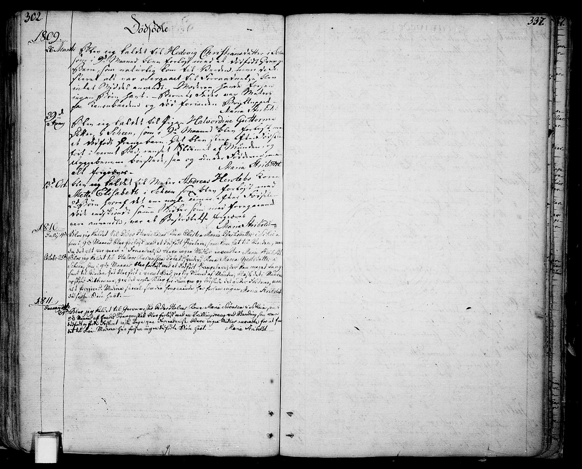 Skien kirkebøker, SAKO/A-302/F/Fa/L0004: Parish register (official) no. 4, 1792-1814, p. 302-303