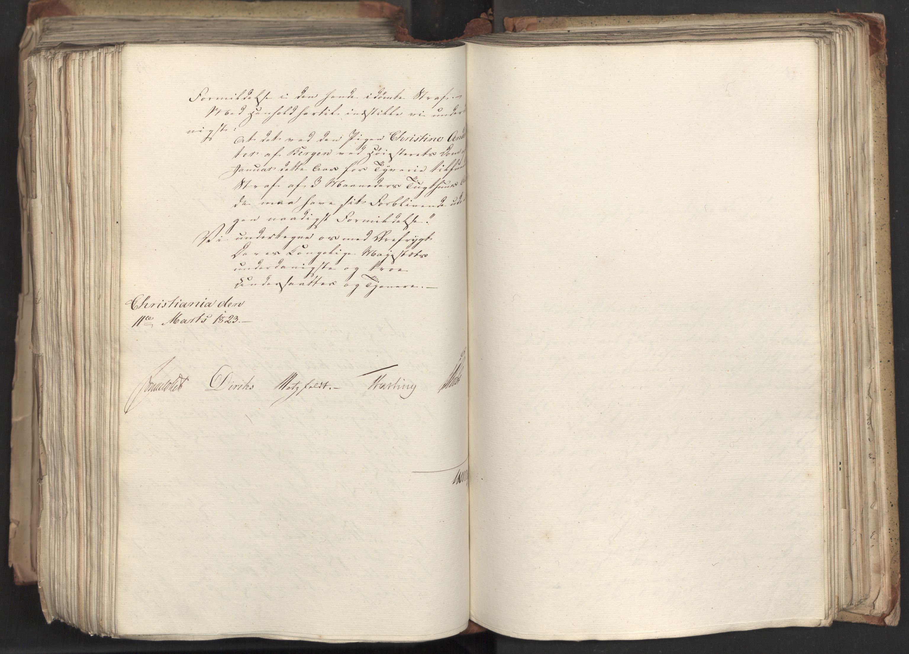 Statsrådsavdelingen i Stockholm, AV/RA-S-1003/D/Da/L0033: Regjeringsinnstillinger nr. 1-274, 1823, p. 520
