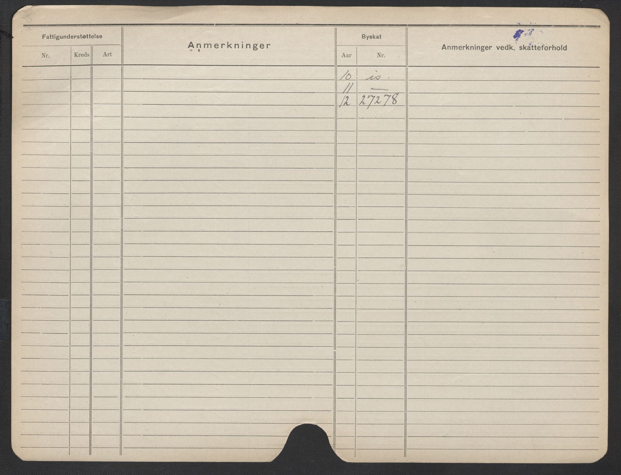 Oslo folkeregister, Registerkort, SAO/A-11715/F/Fa/Fac/L0018: Kvinner, 1906-1914, p. 626b