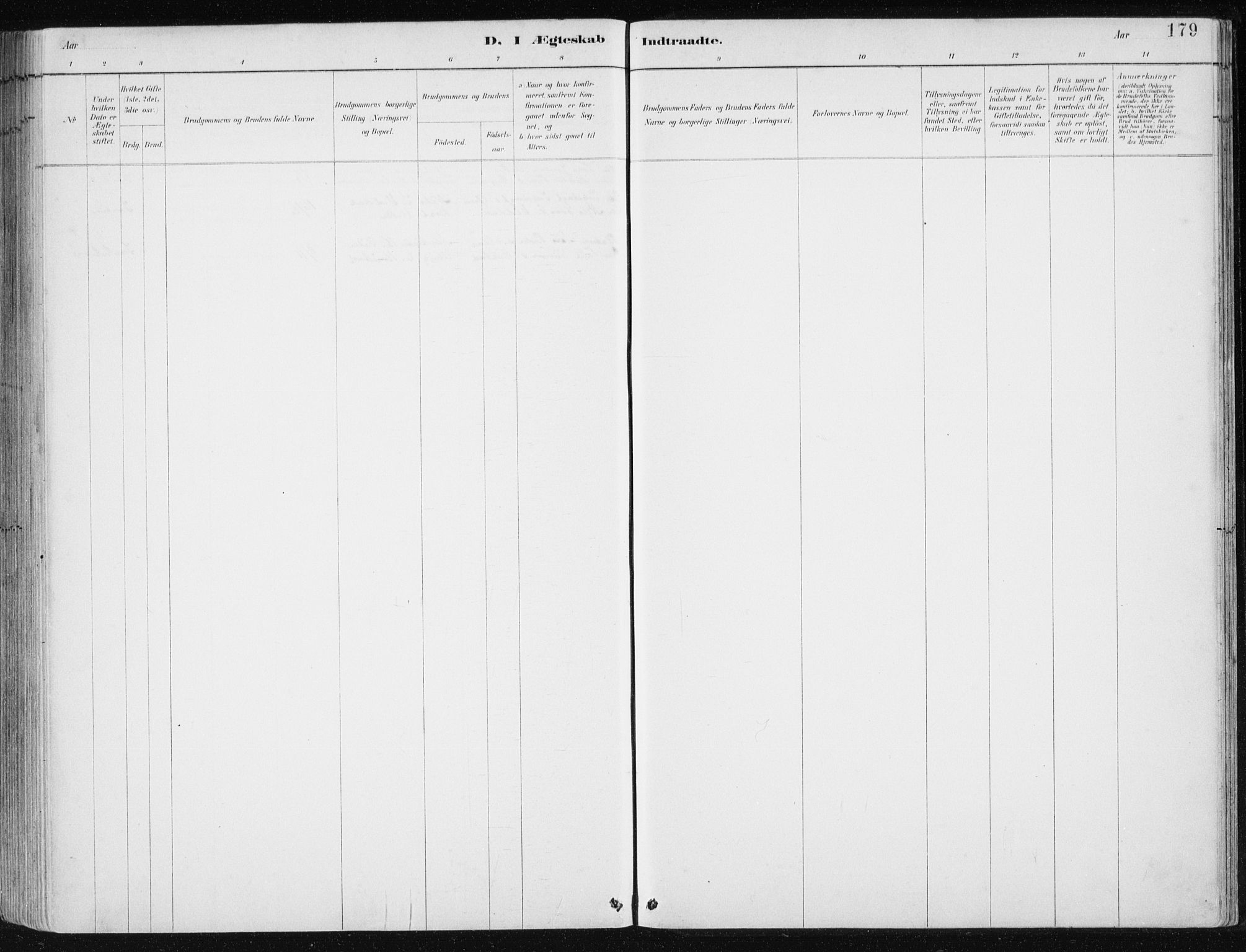 Ministerialprotokoller, klokkerbøker og fødselsregistre - Møre og Romsdal, SAT/A-1454/515/L0215: Parish register (copy) no. 515C02, 1884-1906, p. 179