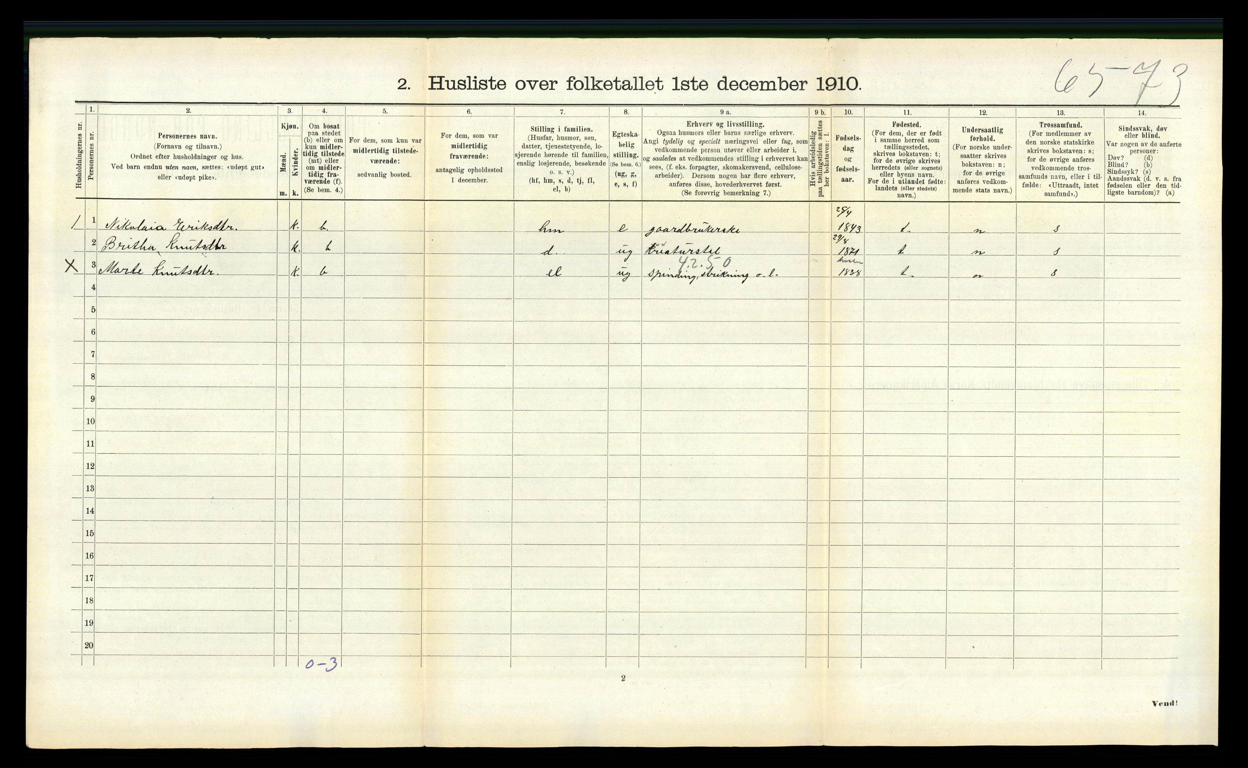 RA, 1910 census for Jølster, 1910, p. 127