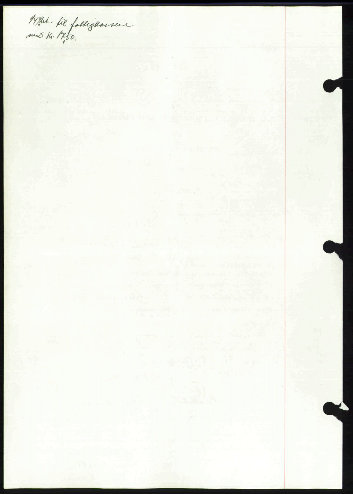 Toten tingrett, SAH/TING-006/H/Hb/Hbc/L0004: Mortgage book no. Hbc-04, 1938-1938, Diary no: : 1523/1938