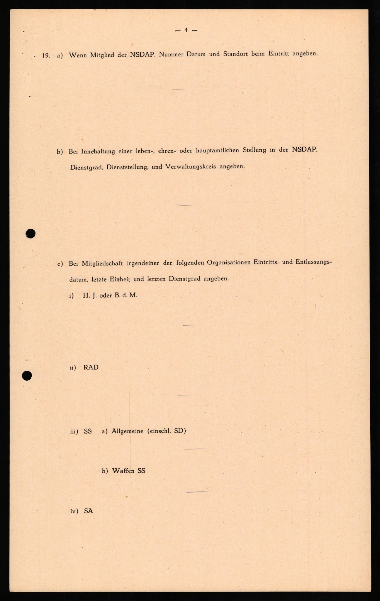 Forsvaret, Forsvarets overkommando II, AV/RA-RAFA-3915/D/Db/L0027: CI Questionaires. Tyske okkupasjonsstyrker i Norge. Tyskere., 1945-1946, p. 361