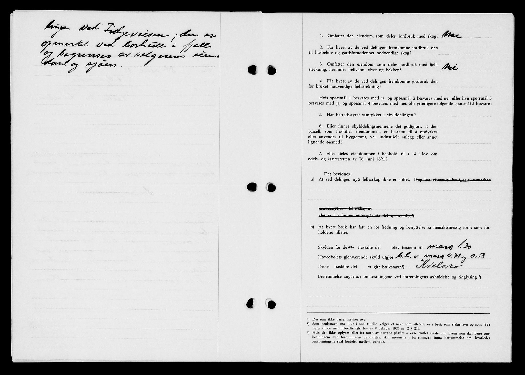 Flekkefjord sorenskriveri, AV/SAK-1221-0001/G/Gb/Gba/L0055: Mortgage book no. A-3, 1939-1939, Diary no: : 685/1939