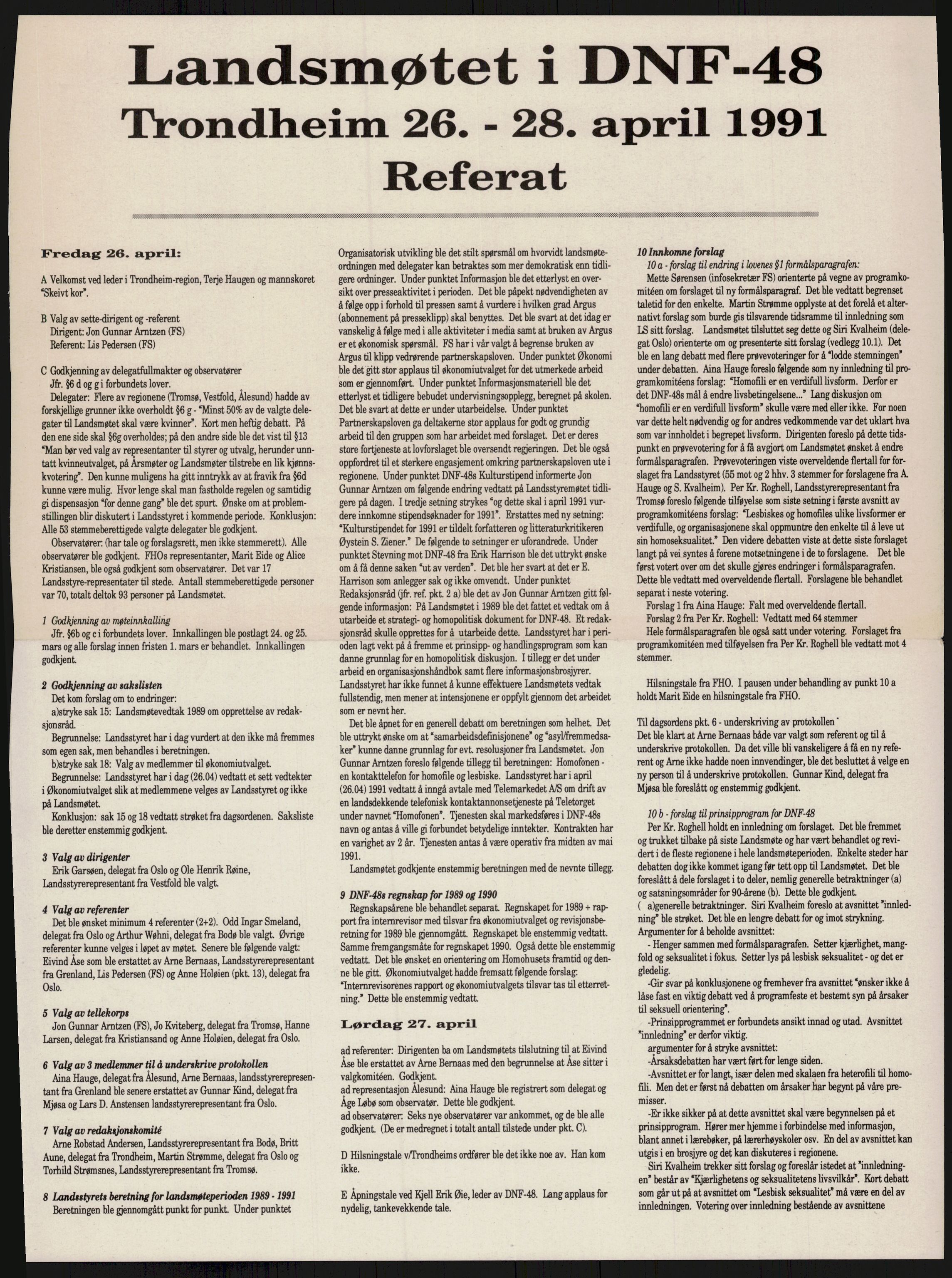 Det Norske Forbundet av 1948/Landsforeningen for Lesbisk og Homofil Frigjøring, AV/RA-PA-1216/A/Ag/L0003: Tillitsvalgte og medlemmer, 1952-1992, p. 762