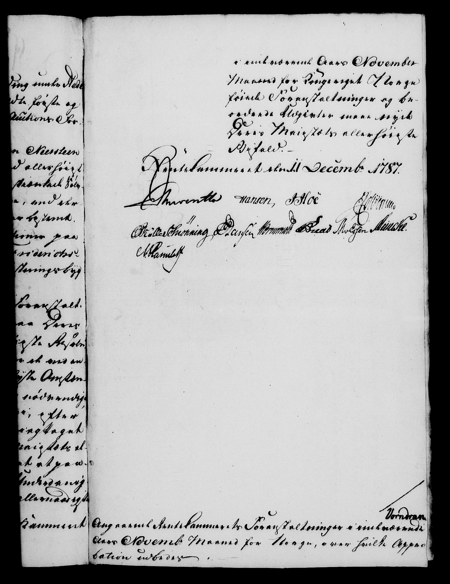 Rentekammeret, Kammerkanselliet, AV/RA-EA-3111/G/Gf/Gfa/L0069: Norsk relasjons- og resolusjonsprotokoll (merket RK 52.69), 1787, p. 1206