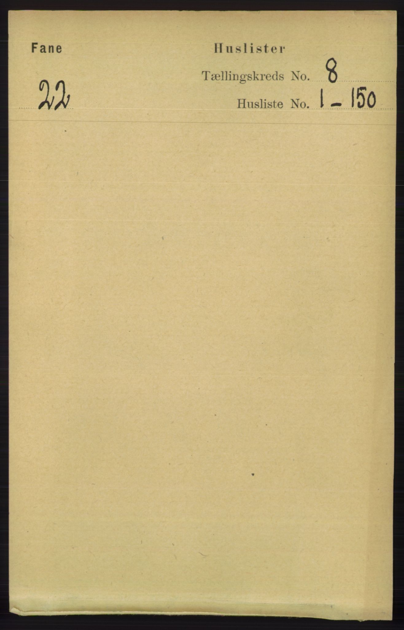 RA, 1891 census for 1249 Fana, 1891, p. 3286