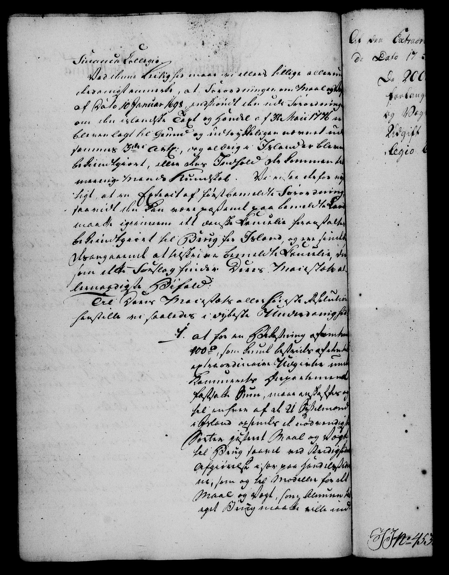 Rentekammeret, Kammerkanselliet, RA/EA-3111/G/Gf/Gfa/L0066: Norsk relasjons- og resolusjonsprotokoll (merket RK 52.66), 1784, p. 168
