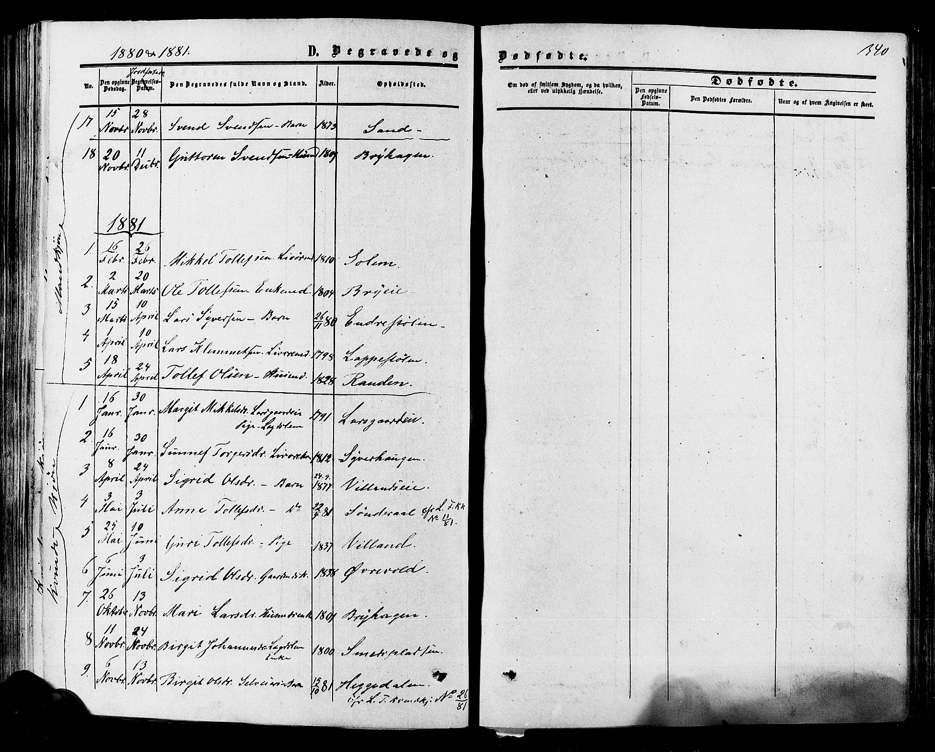 Hol kirkebøker, SAKO/A-227/F/Fa/L0002: Parish register (official) no. I 2, 1870-1886, p. 340