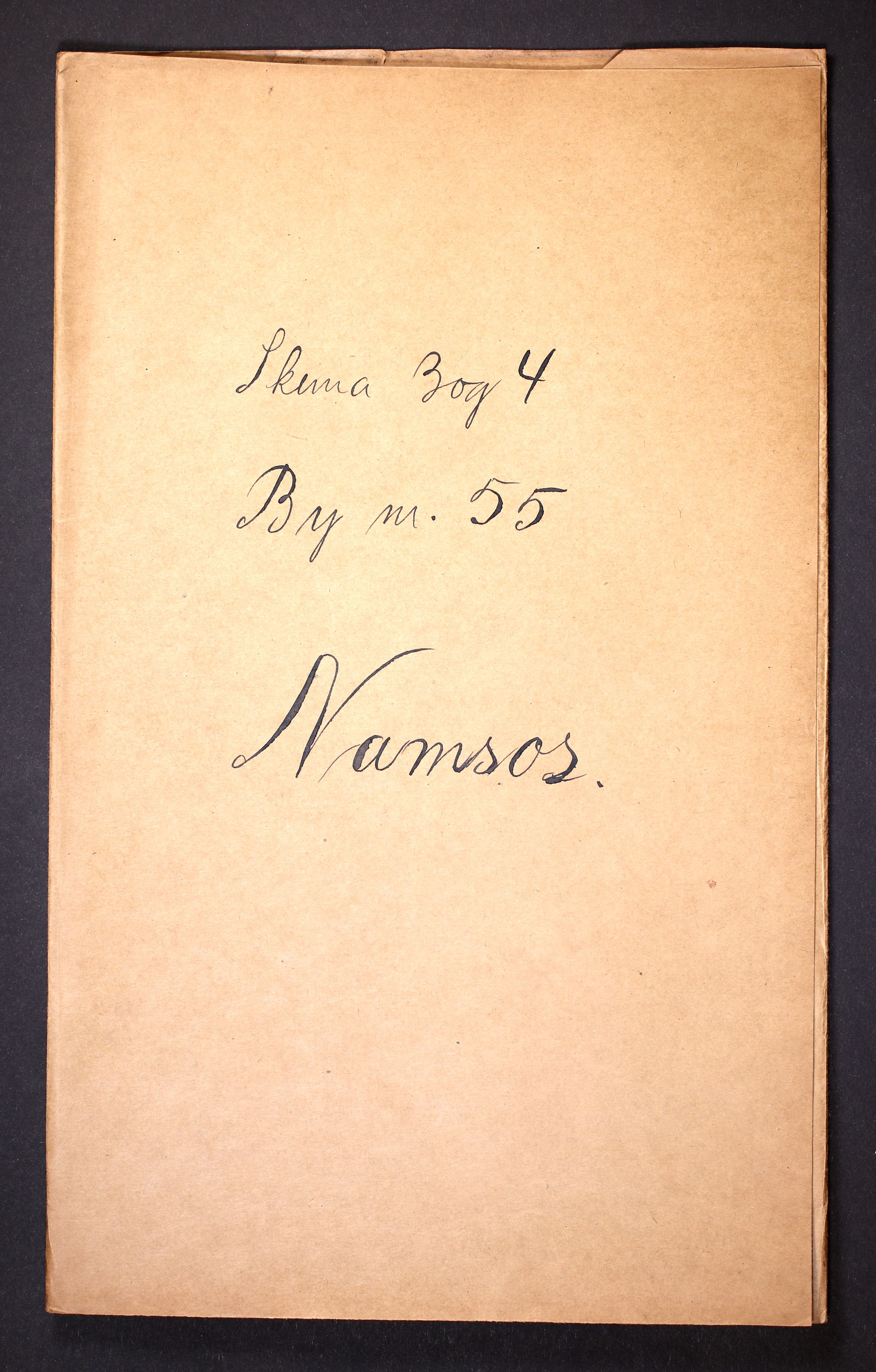 RA, 1910 census for Namsos, 1910, p. 1