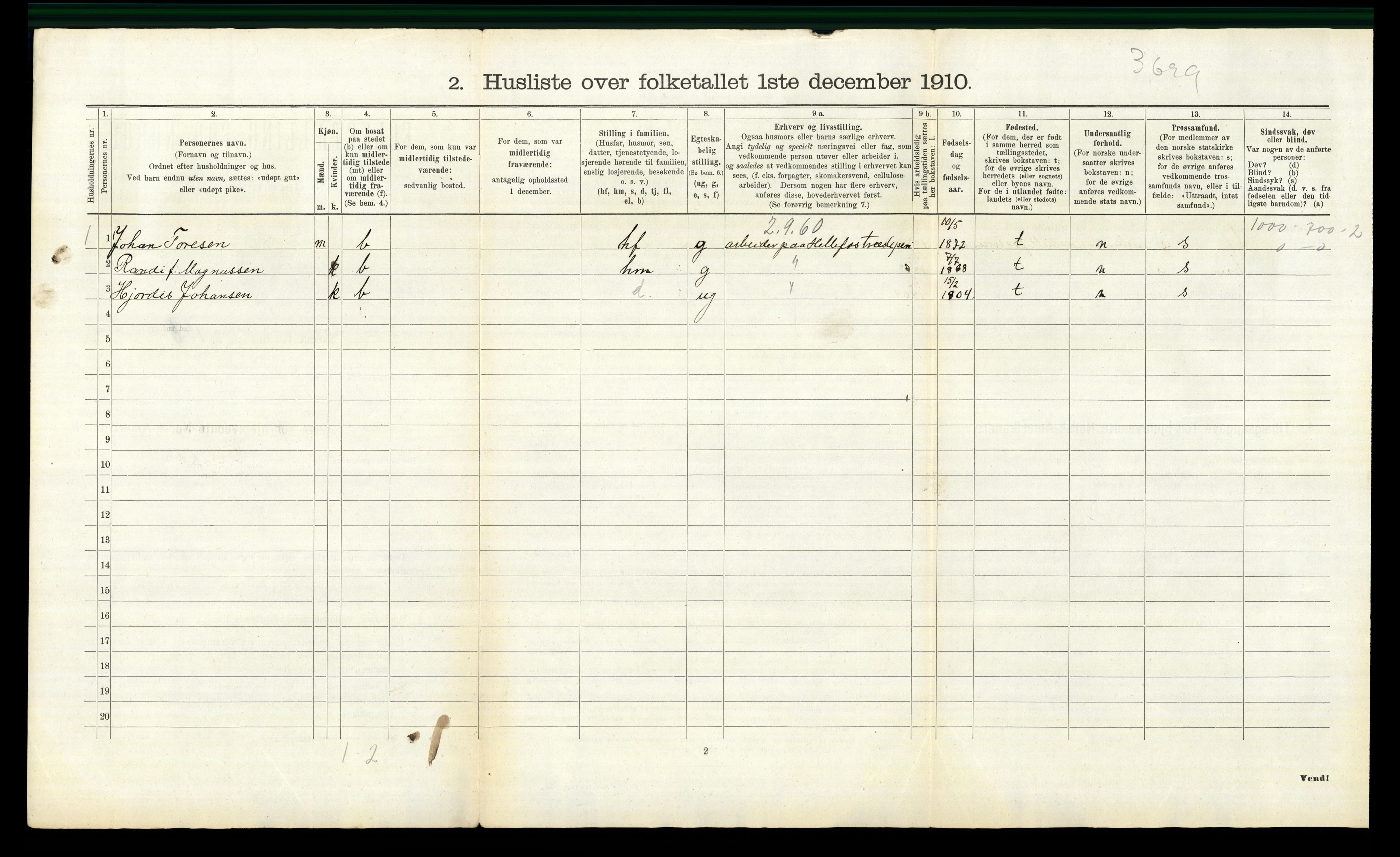 RA, 1910 census for Øvre Eiker, 1910, p. 1794