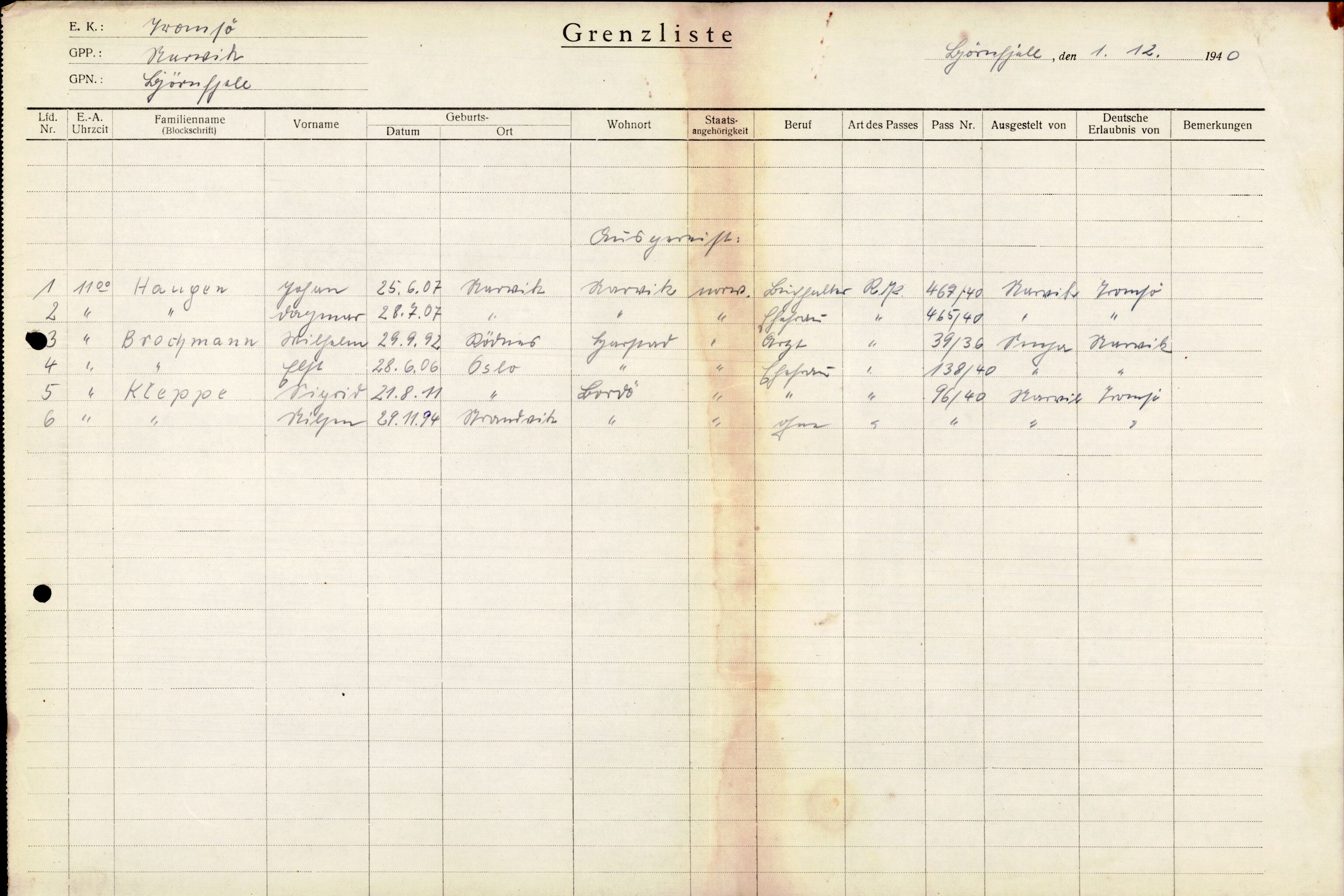 Forsvarets Overkommando. 2 kontor. Arkiv 11.4. Spredte tyske arkivsaker, AV/RA-RAFA-7031/D/Dar/Darc/L0004: Sicherheitspolizei (Sipo) i Narvik, 1940-1943, p. 1201