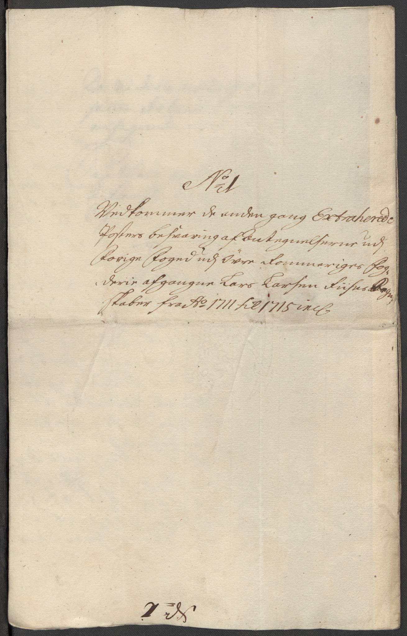 Rentekammeret inntil 1814, Reviderte regnskaper, Fogderegnskap, AV/RA-EA-4092/R12/L0724: Fogderegnskap Øvre Romerike, 1715, p. 265