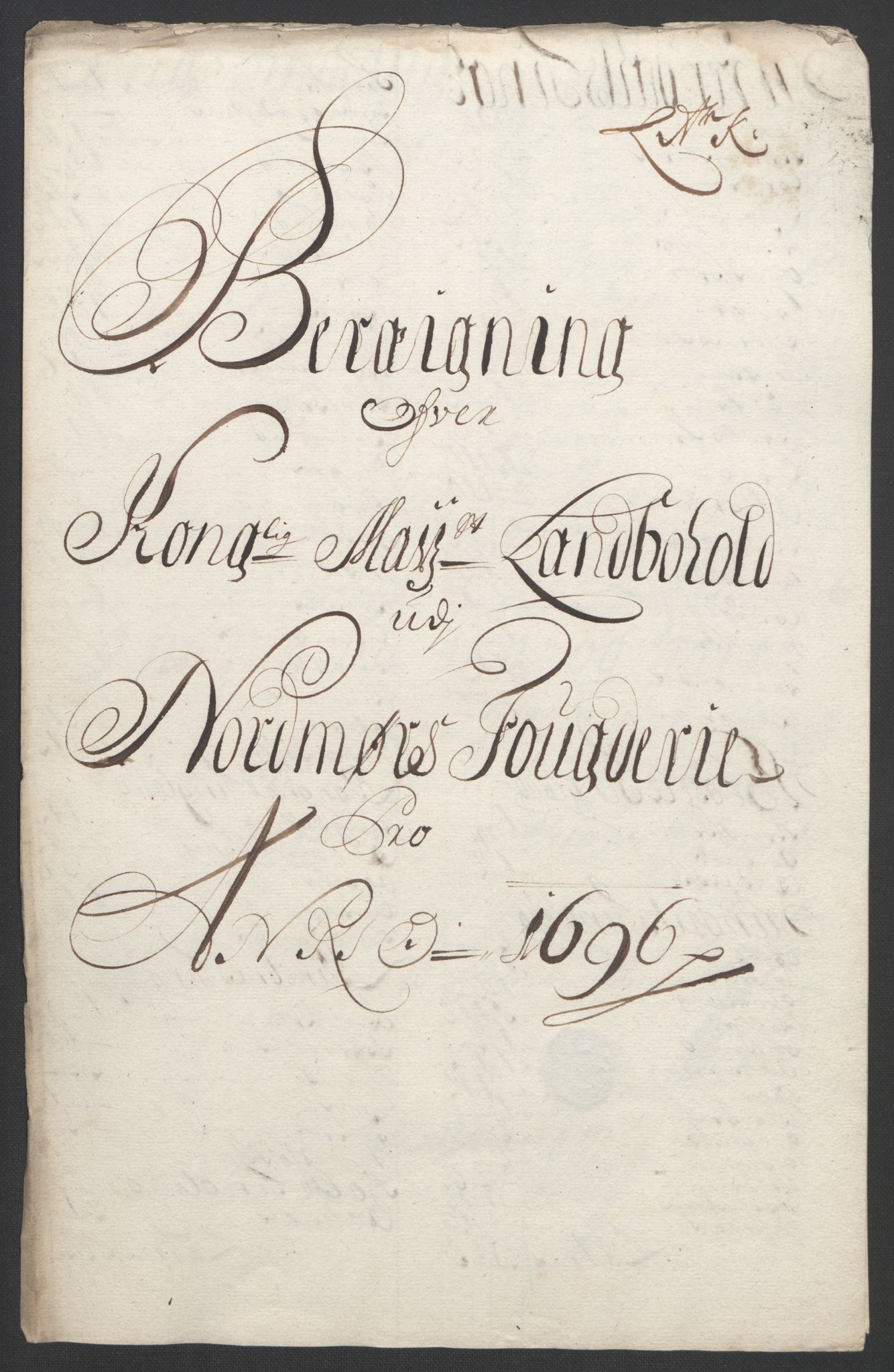 Rentekammeret inntil 1814, Reviderte regnskaper, Fogderegnskap, RA/EA-4092/R56/L3736: Fogderegnskap Nordmøre, 1694-1696, p. 433