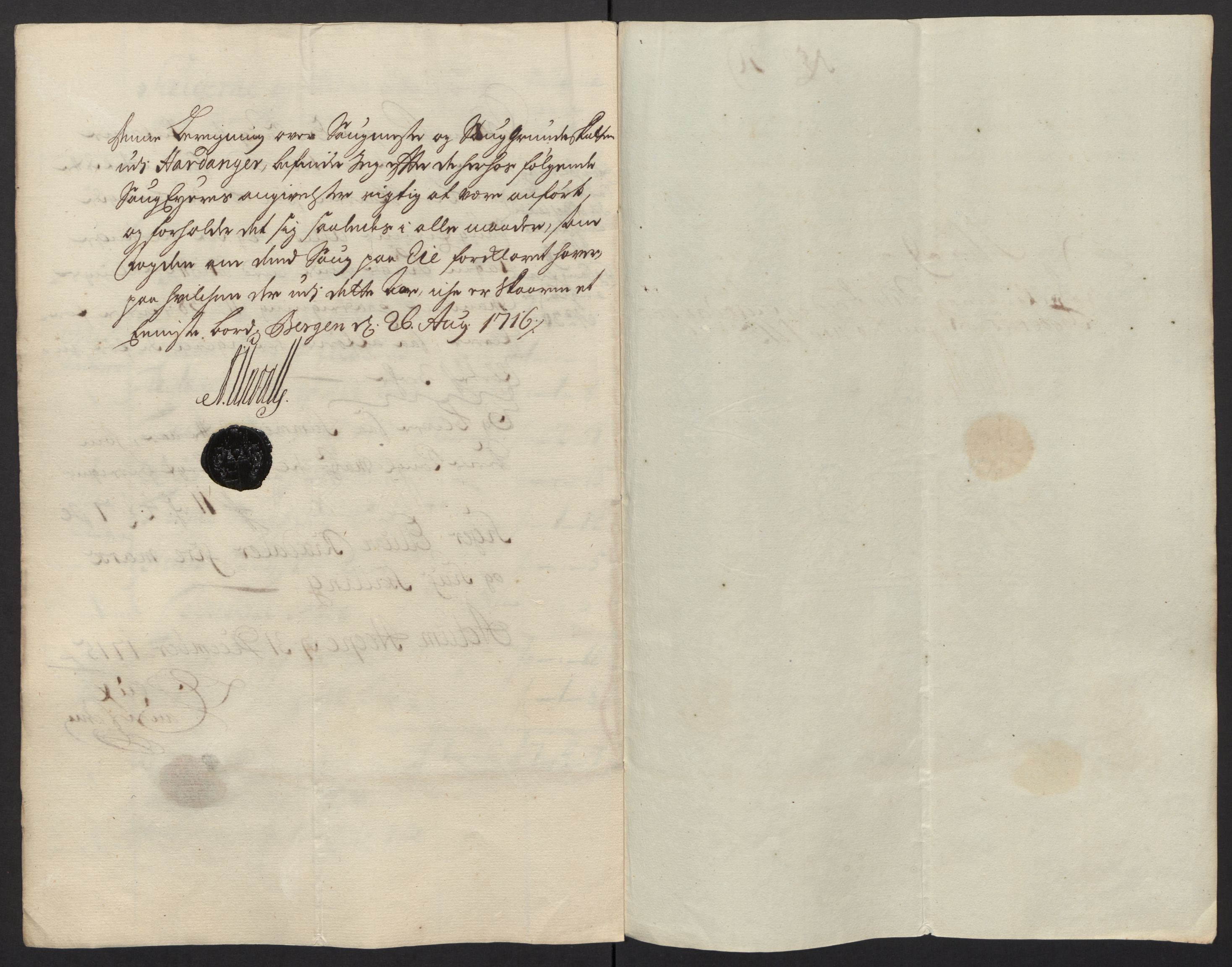 Rentekammeret inntil 1814, Reviderte regnskaper, Fogderegnskap, AV/RA-EA-4092/R48/L2991: Fogderegnskap Sunnhordland og Hardanger, 1715, p. 213