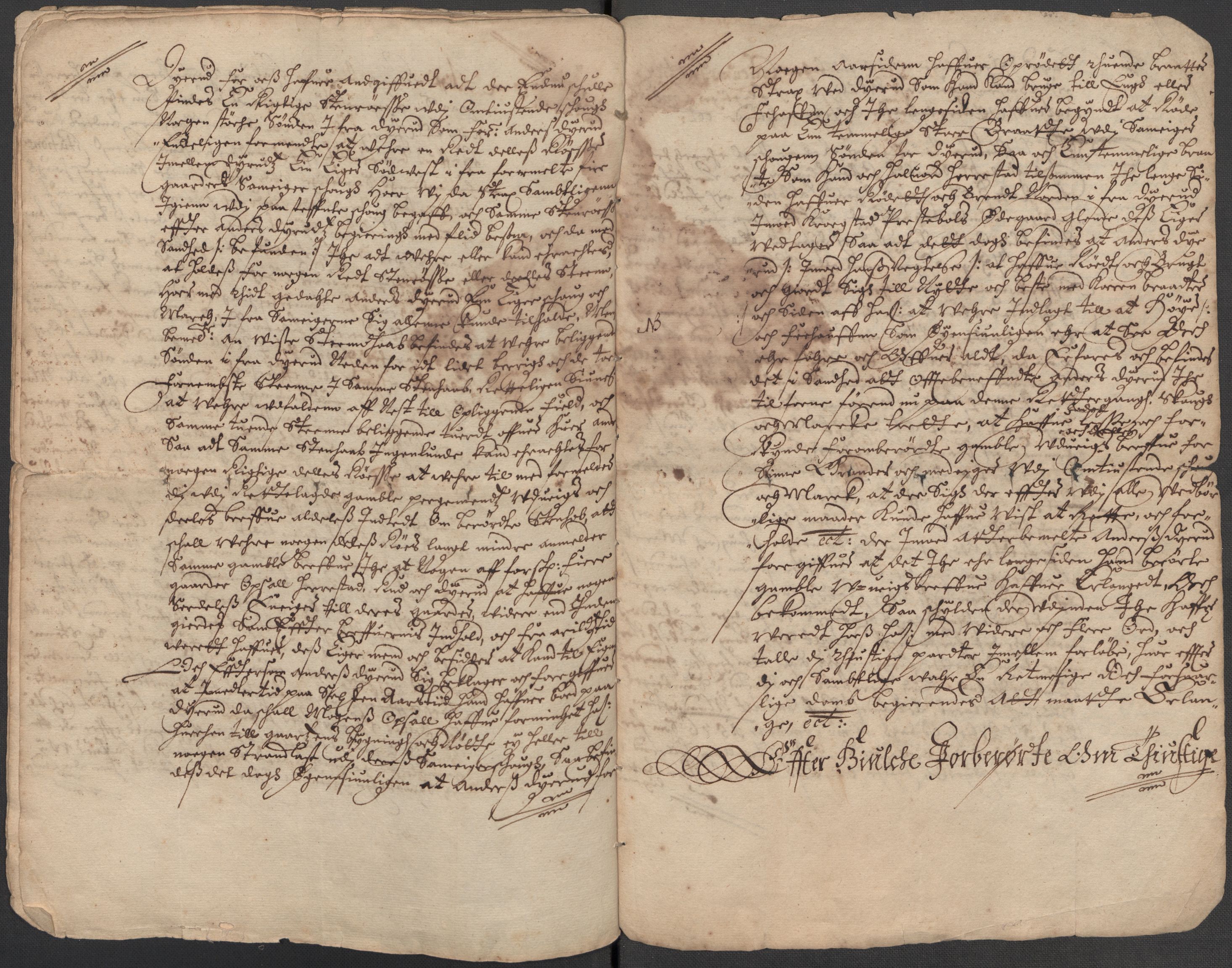 Riksarkivets diplomsamling, AV/RA-EA-5965/F15/L0007: Prestearkiv - Akershus, 1573-1693, p. 125