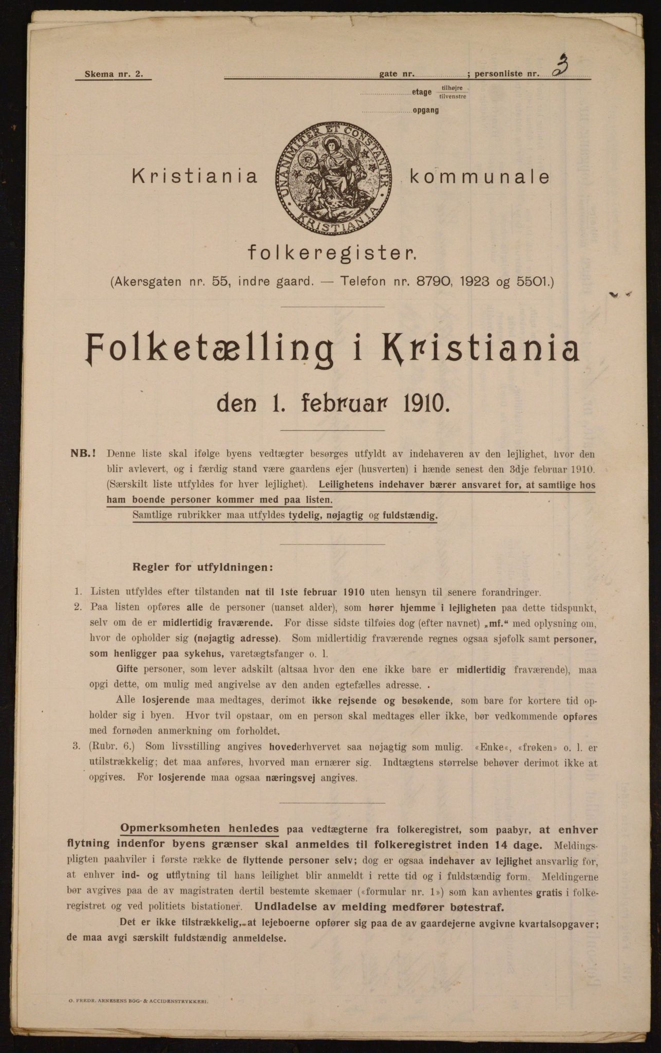 OBA, Municipal Census 1910 for Kristiania, 1910, p. 91378