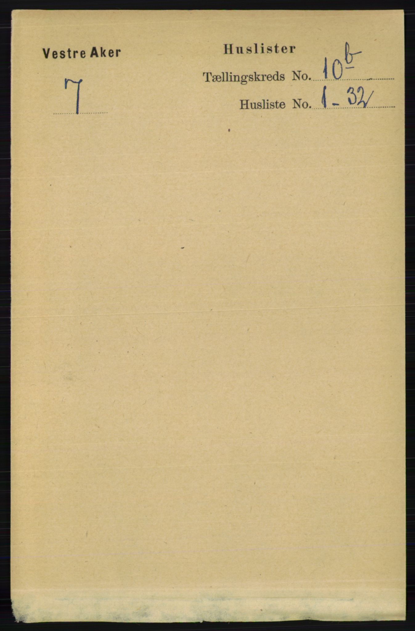 RA, 1891 census for 0218 Aker, 1891, p. 9552