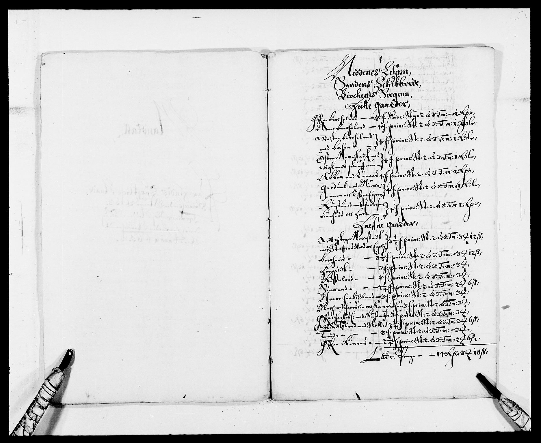 Rentekammeret inntil 1814, Reviderte regnskaper, Fogderegnskap, RA/EA-4092/R39/L2296: Fogderegnskap Nedenes, 1664-1666, p. 345