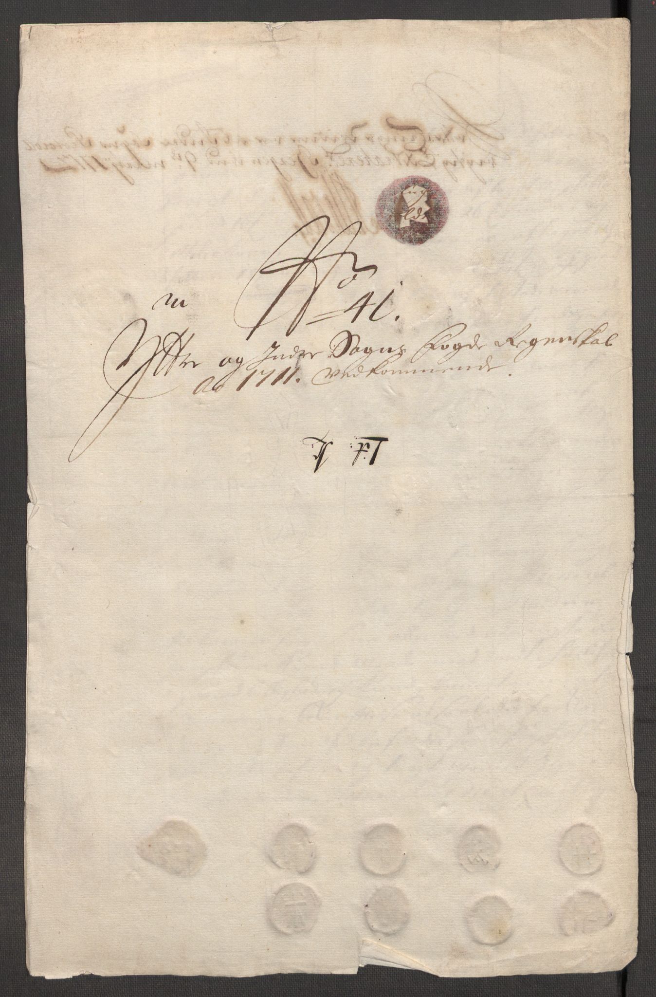 Rentekammeret inntil 1814, Reviderte regnskaper, Fogderegnskap, AV/RA-EA-4092/R52/L3317: Fogderegnskap Sogn, 1711, p. 242