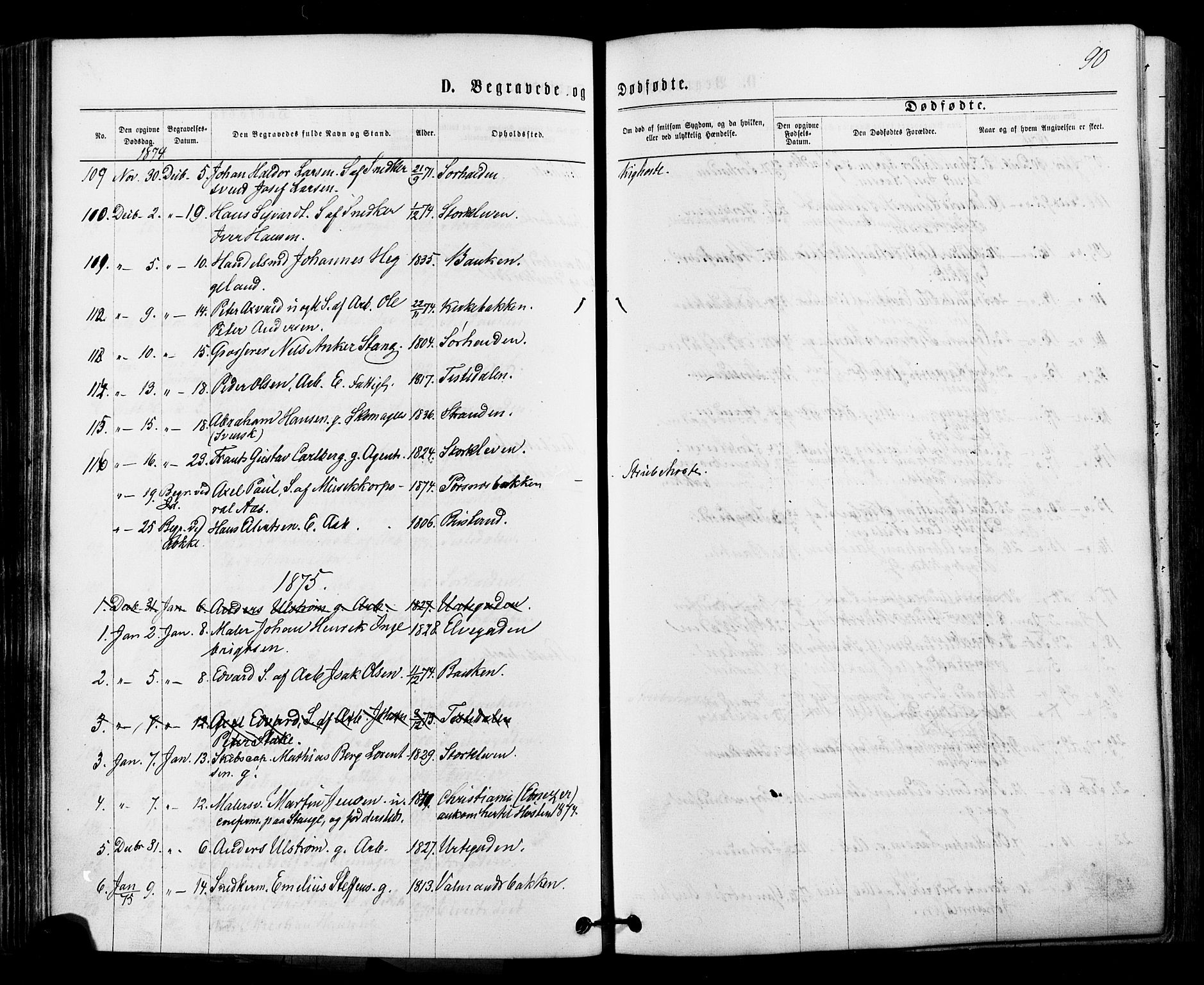 Halden prestekontor Kirkebøker, AV/SAO-A-10909/F/Fa/L0010: Parish register (official) no. I 10, 1866-1877, p. 90