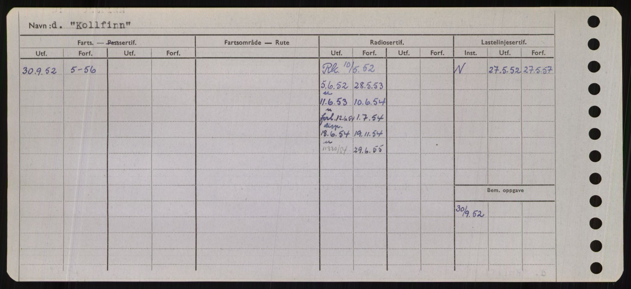 Sjøfartsdirektoratet med forløpere, Skipsmålingen, RA/S-1627/H/Hb/L0003: Fartøy, I-N, p. 110