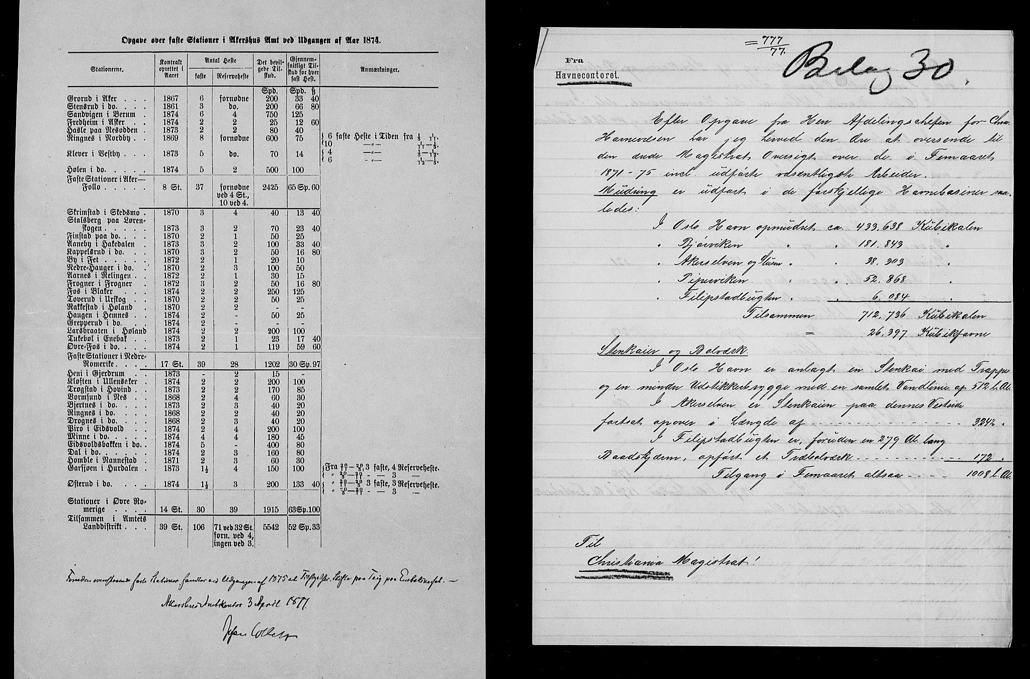 Statistisk sentralbyrå, Næringsøkonomiske emner, Generelt - Amtmennenes femårsberetninger, AV/RA-S-2233/F/Fa/L0040: --, 1871-1875, p. 5