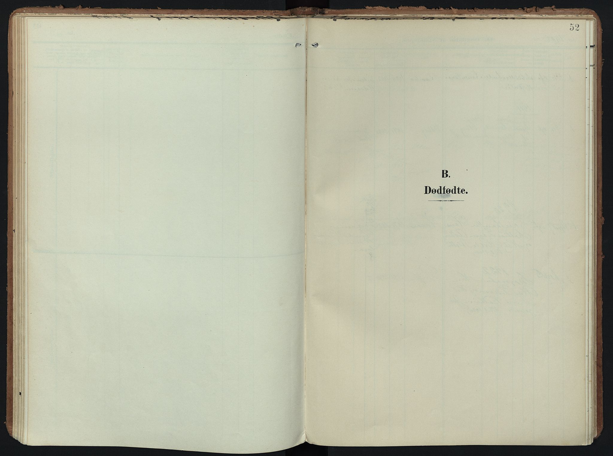 Hedrum kirkebøker, SAKO/A-344/F/Fc/L0002: Parish register (official) no. III 2, 1907-1930, p. 52