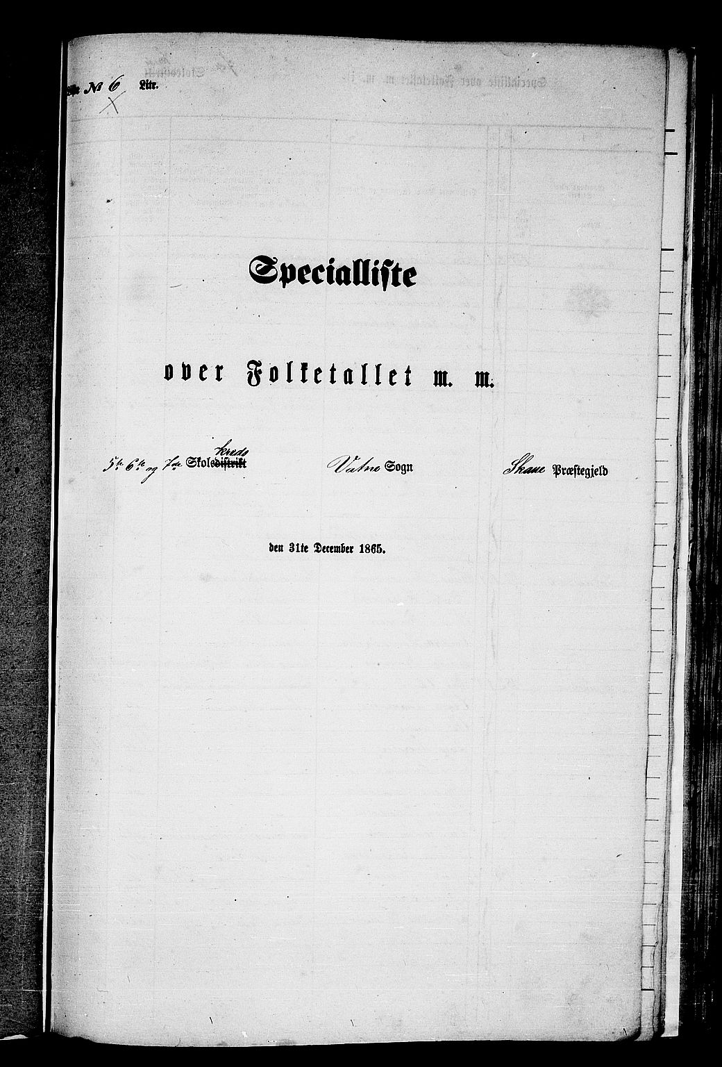 RA, 1865 census for Skodje, 1865, p. 98