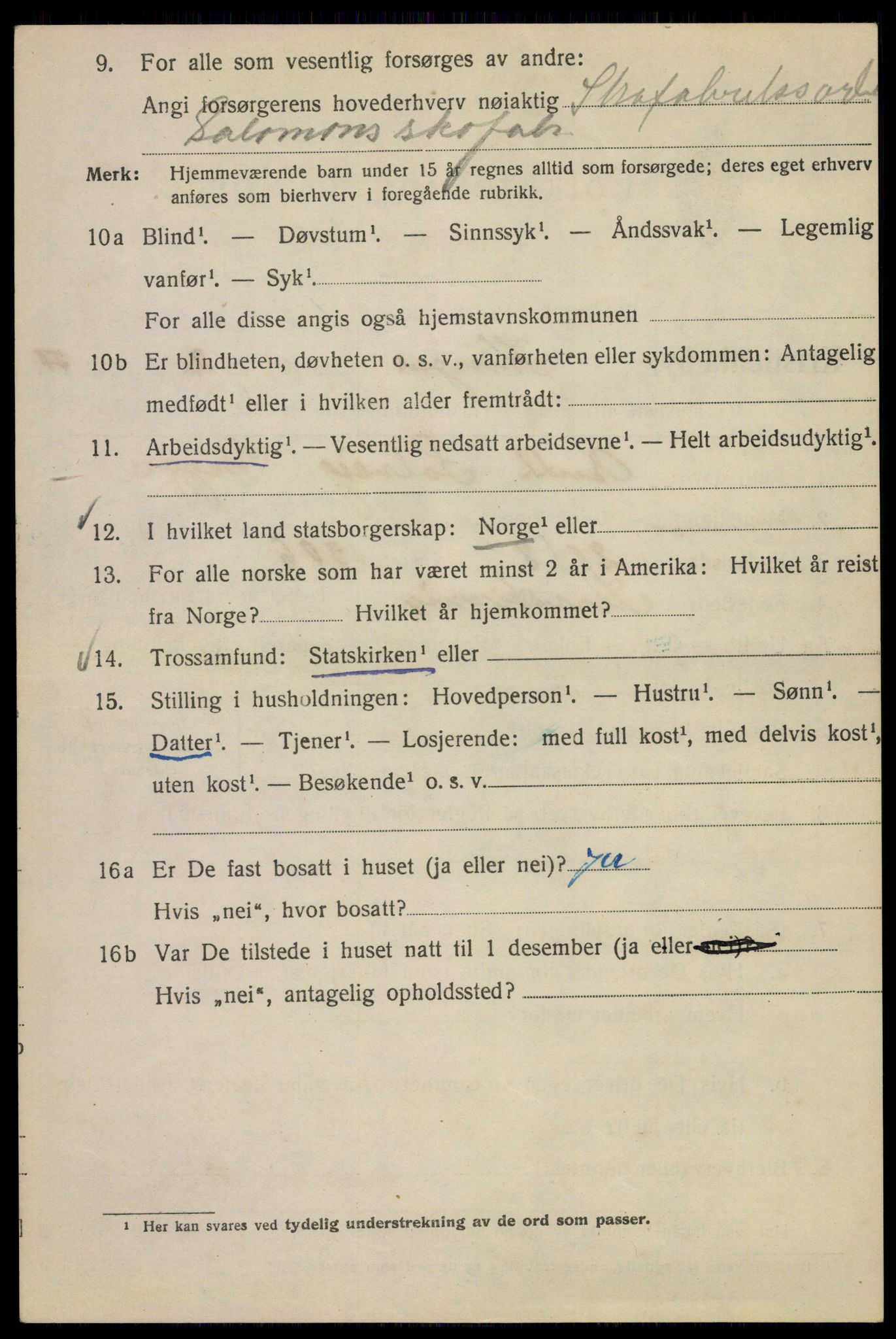 SAO, 1920 census for Kristiania, 1920, p. 332930