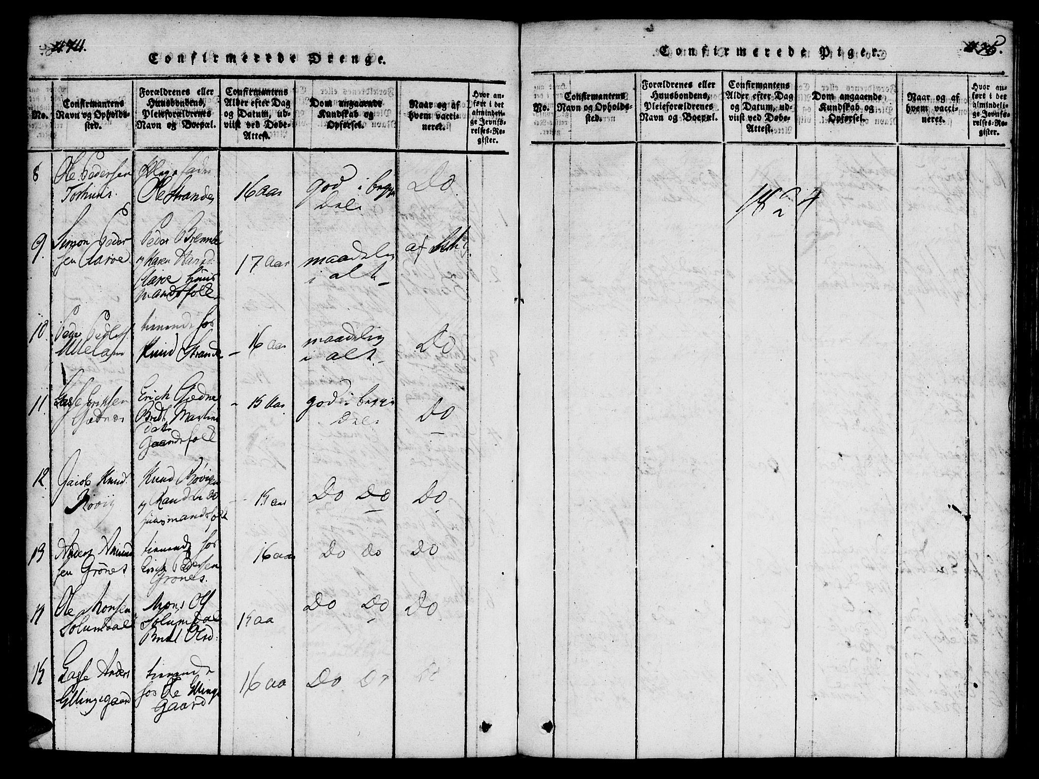 Ministerialprotokoller, klokkerbøker og fødselsregistre - Møre og Romsdal, AV/SAT-A-1454/555/L0652: Parish register (official) no. 555A03, 1817-1843, p. 474-475