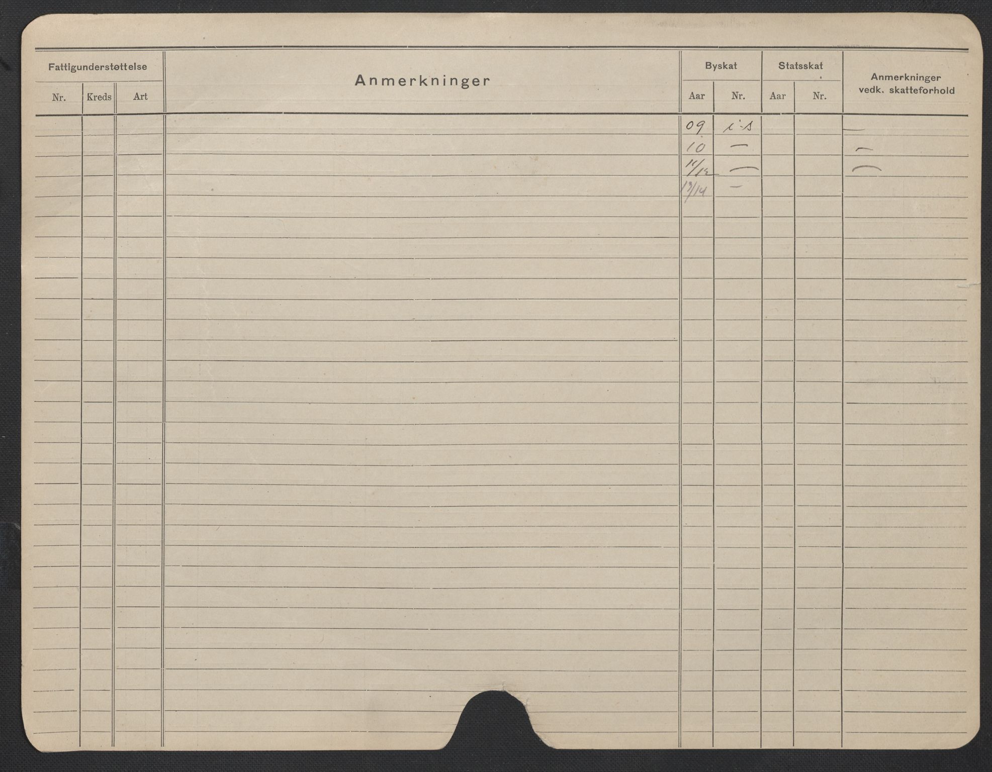 Oslo folkeregister, Registerkort, SAO/A-11715/F/Fa/Fac/L0020: Kvinner, 1906-1914, p. 1226b