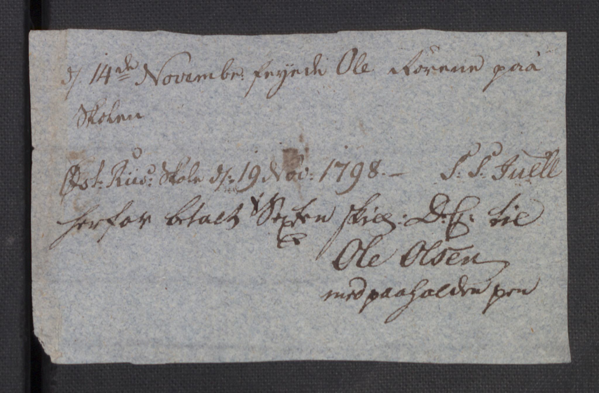 Danske Kanselli 1800-1814, RA/EA-3024/K/Kk/Kka/Kkac/L0235: Kjøpstadregnskap Øster Risør, 1796-1800, p. 628