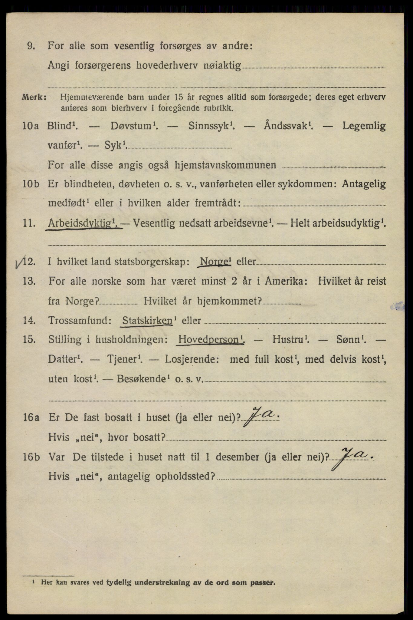 SAO, 1920 census for Kristiania, 1920, p. 519180