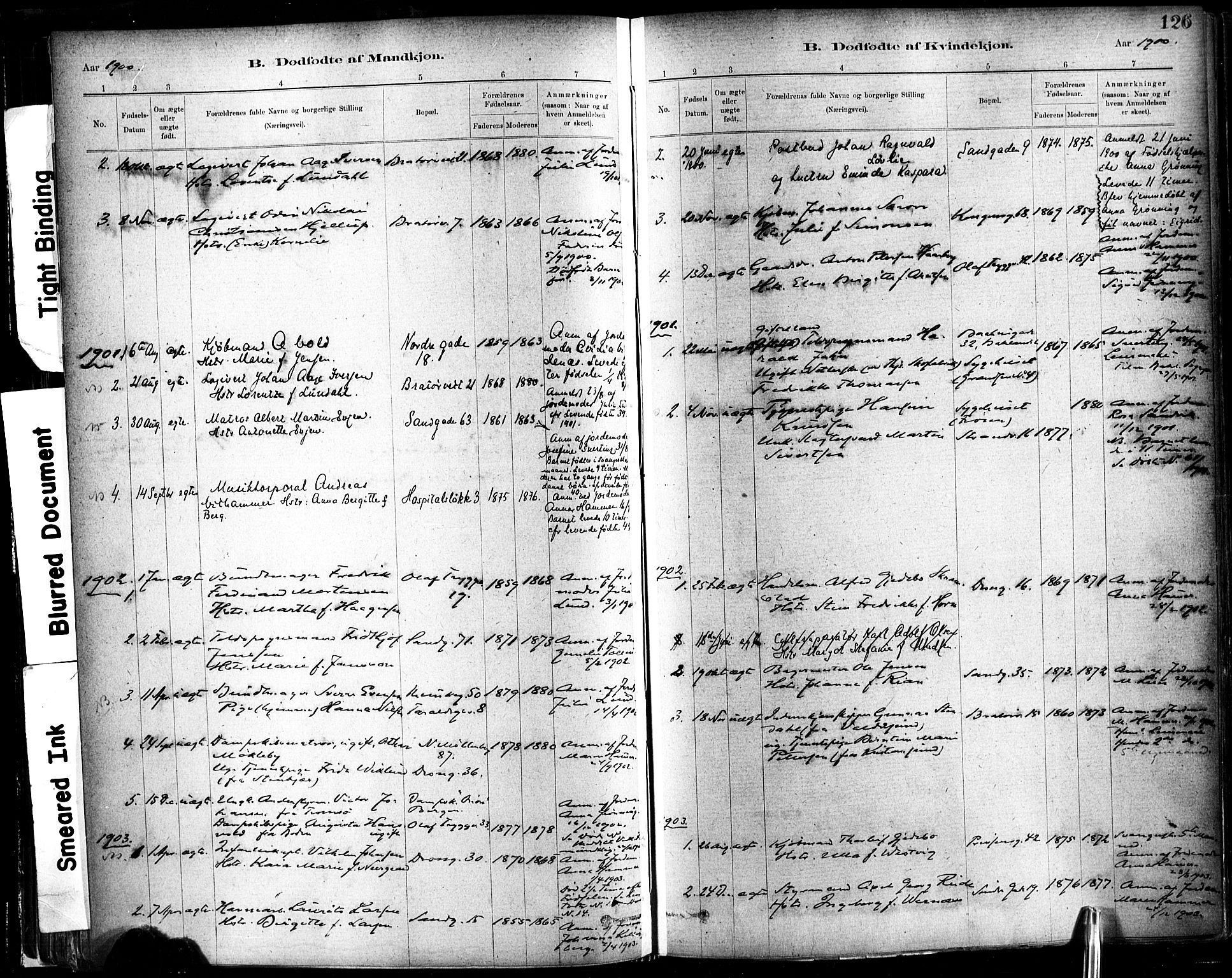 Ministerialprotokoller, klokkerbøker og fødselsregistre - Sør-Trøndelag, SAT/A-1456/602/L0119: Parish register (official) no. 602A17, 1880-1901, p. 126