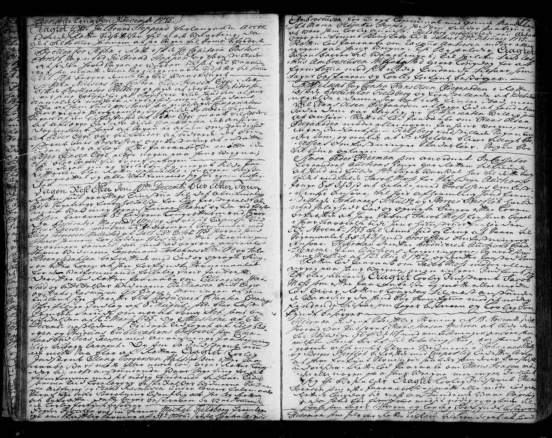 Lier, Røyken og Hurum sorenskriveri, AV/SAKO-A-89/F/Fa/L0053: Tingbok, 1755-1761, p. 17