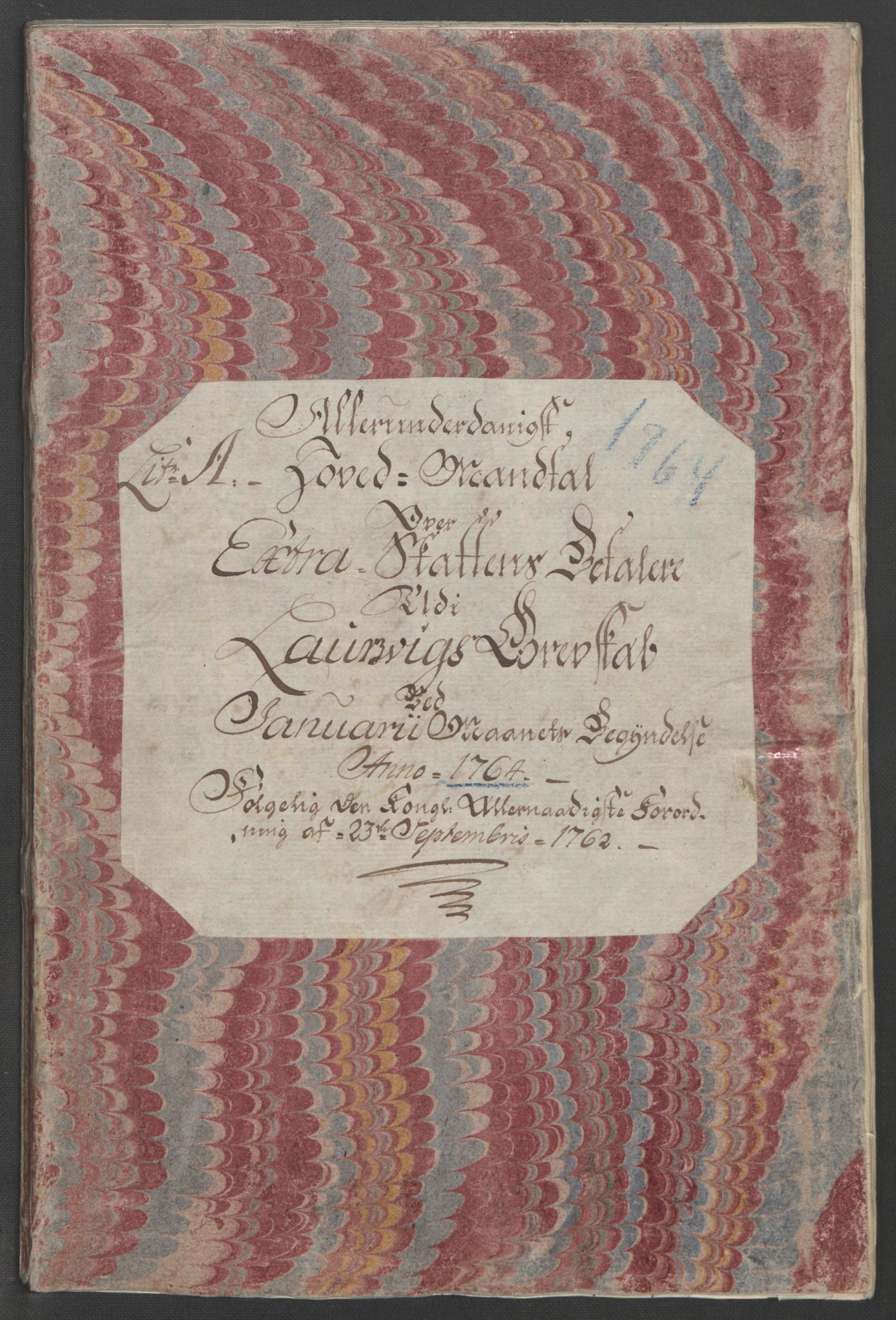 Rentekammeret inntil 1814, Reviderte regnskaper, Fogderegnskap, AV/RA-EA-4092/R33/L2033: Ekstraskatten Larvik grevskap, 1762-1764, p. 412