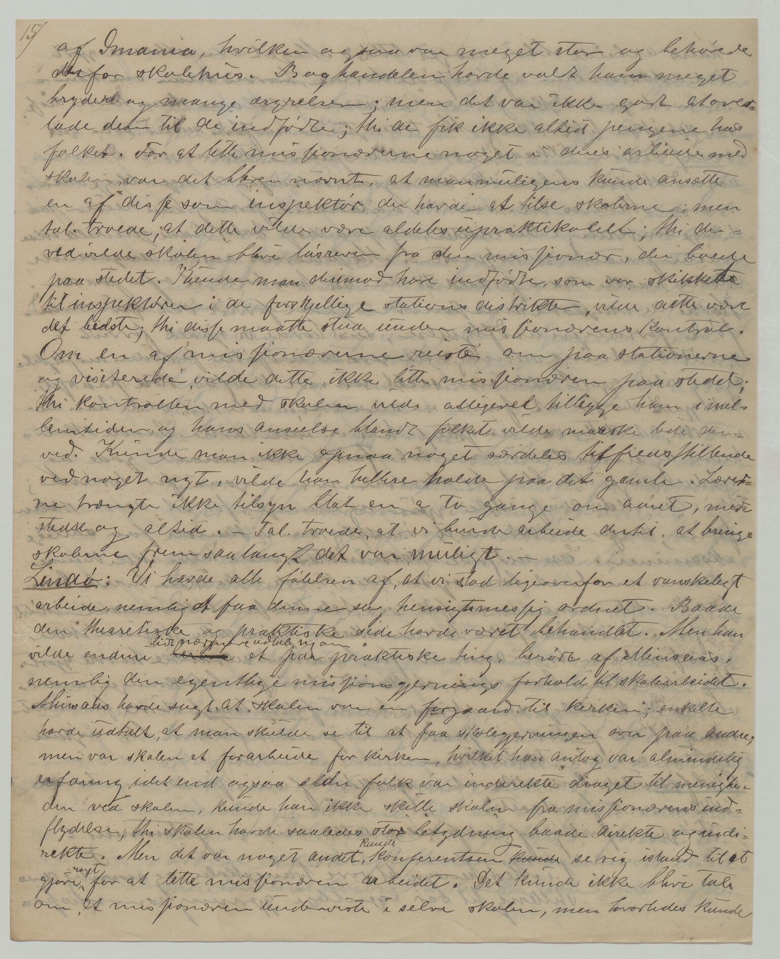 Det Norske Misjonsselskap - hovedadministrasjonen, VID/MA-A-1045/D/Da/Daa/L0036/0004: Konferansereferat og årsberetninger / Konferansereferat fra Madagaskar Innland., 1883