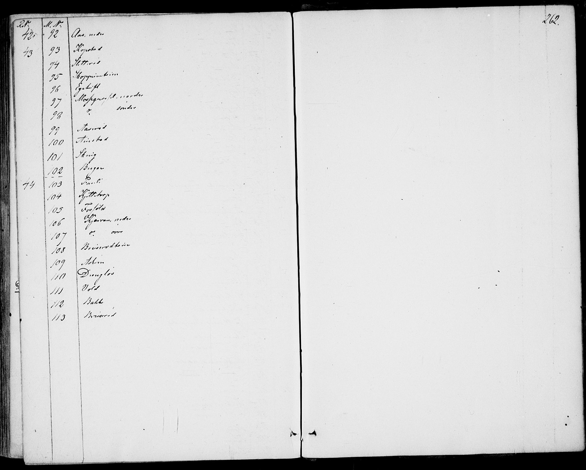 Borre kirkebøker, AV/SAKO-A-338/F/Fa/L0007: Parish register (official) no. I 7, 1862-1867, p. 262