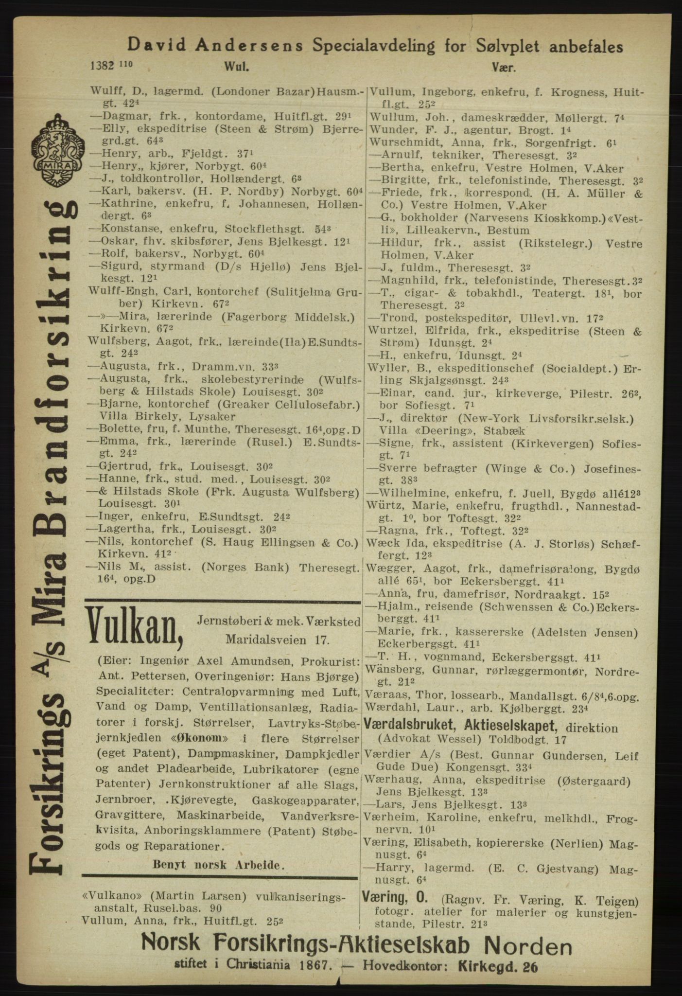 Kristiania/Oslo adressebok, PUBL/-, 1918, p. 1517