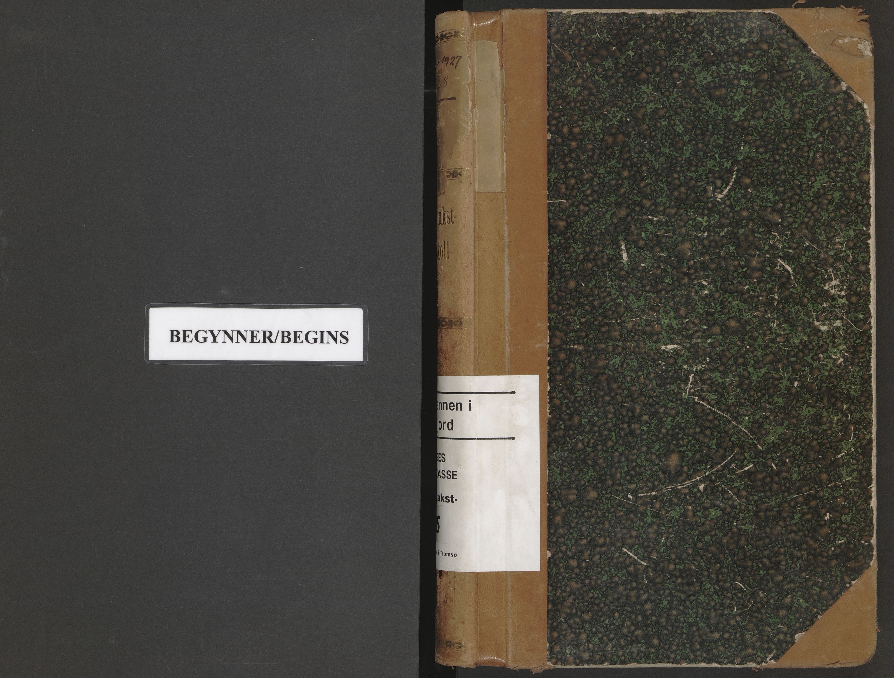 Lensmannen i Balsfjord, AV/SATØ-S-0085/Hf/Hfb/L0185: Branntakstprotokoller 1873-1972. Med register, 1927-1928