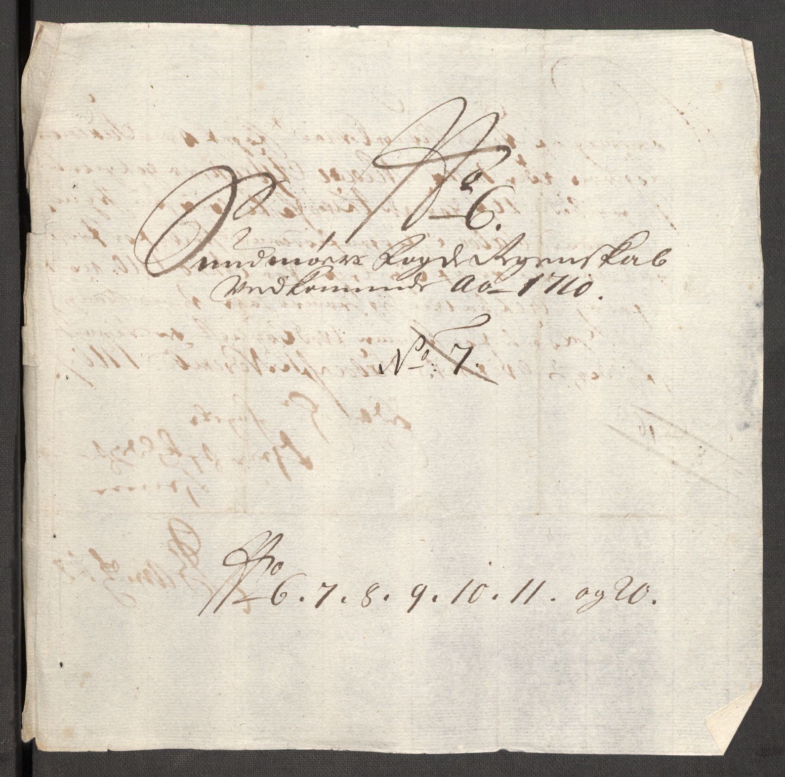 Rentekammeret inntil 1814, Reviderte regnskaper, Fogderegnskap, AV/RA-EA-4092/R54/L3563: Fogderegnskap Sunnmøre, 1710, p. 125