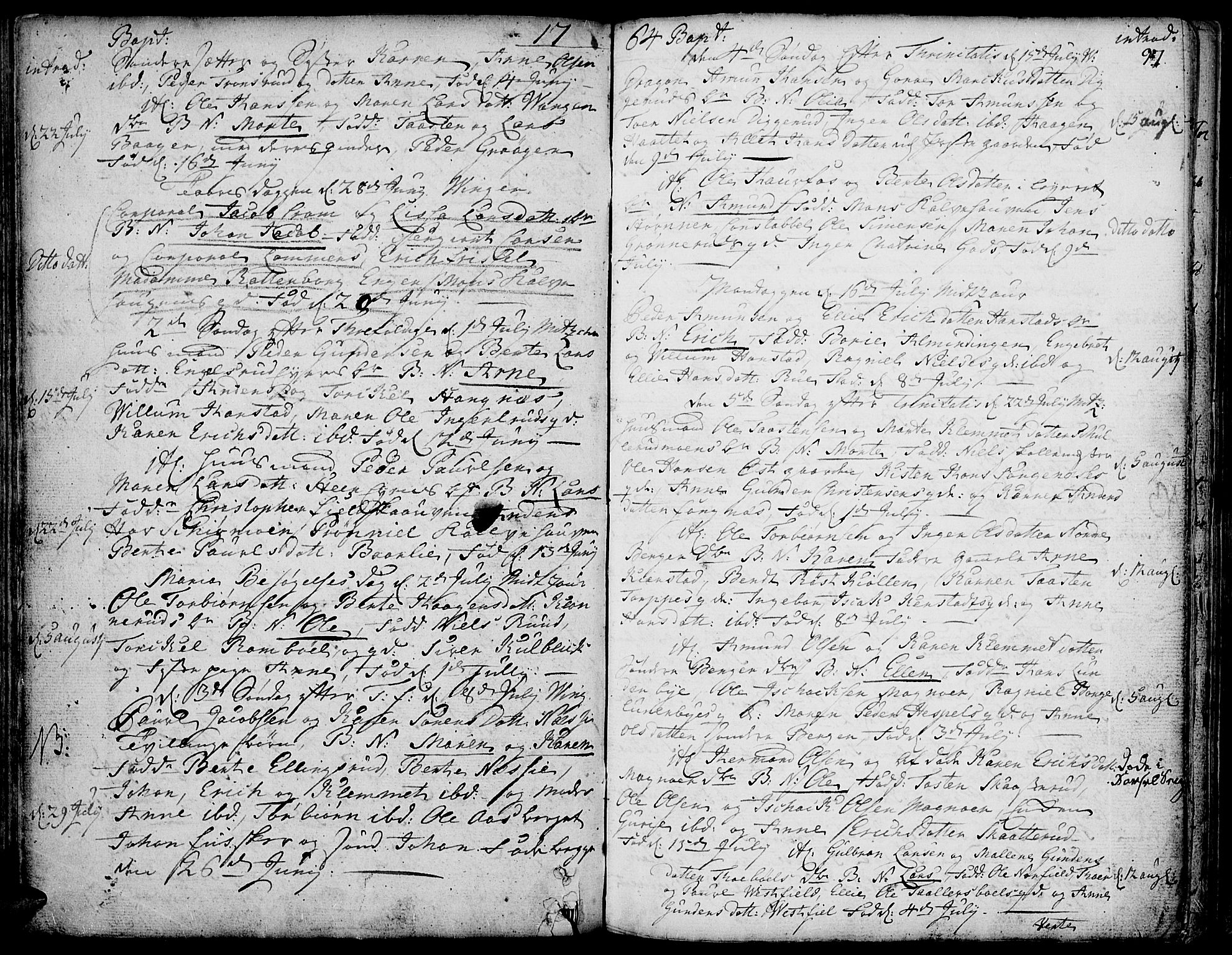 Vinger prestekontor, AV/SAH-PREST-024/H/Ha/Haa/L0003: Parish register (official) no. 3, 1751-1772, p. 97