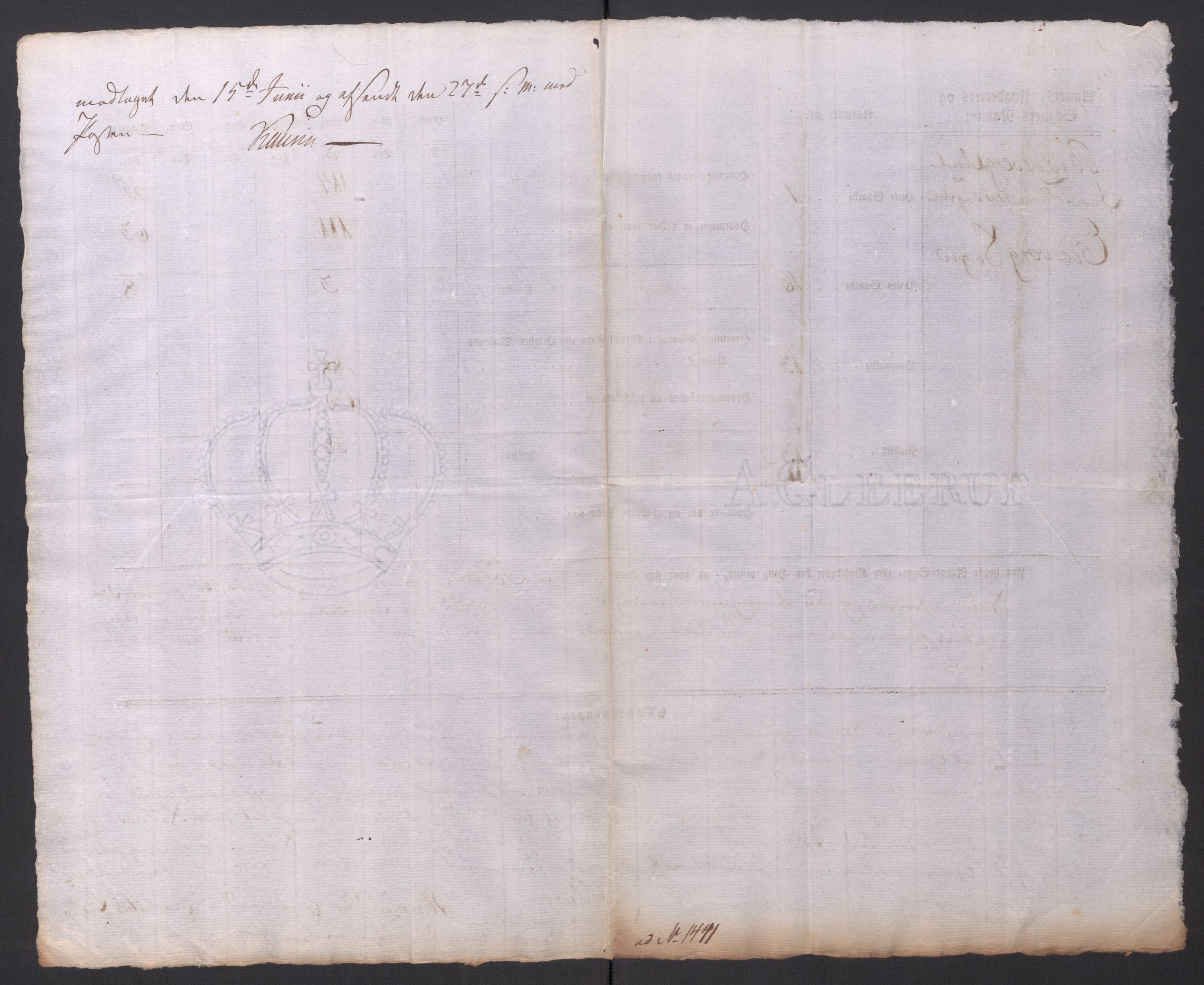 Regjeringskommisjonen 1807-1810, 1. kontor/byrå, AV/RA-EA-2871/Dd/L0014: Kornavl: De utfyldte skjemaer fra sognekommisjonene i Kristiania og Kristiansand stift, 1809, p. 258