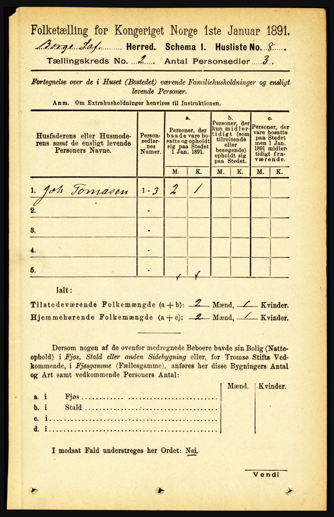 RA, 1891 census for 1862 Borge, 1891, p. 852