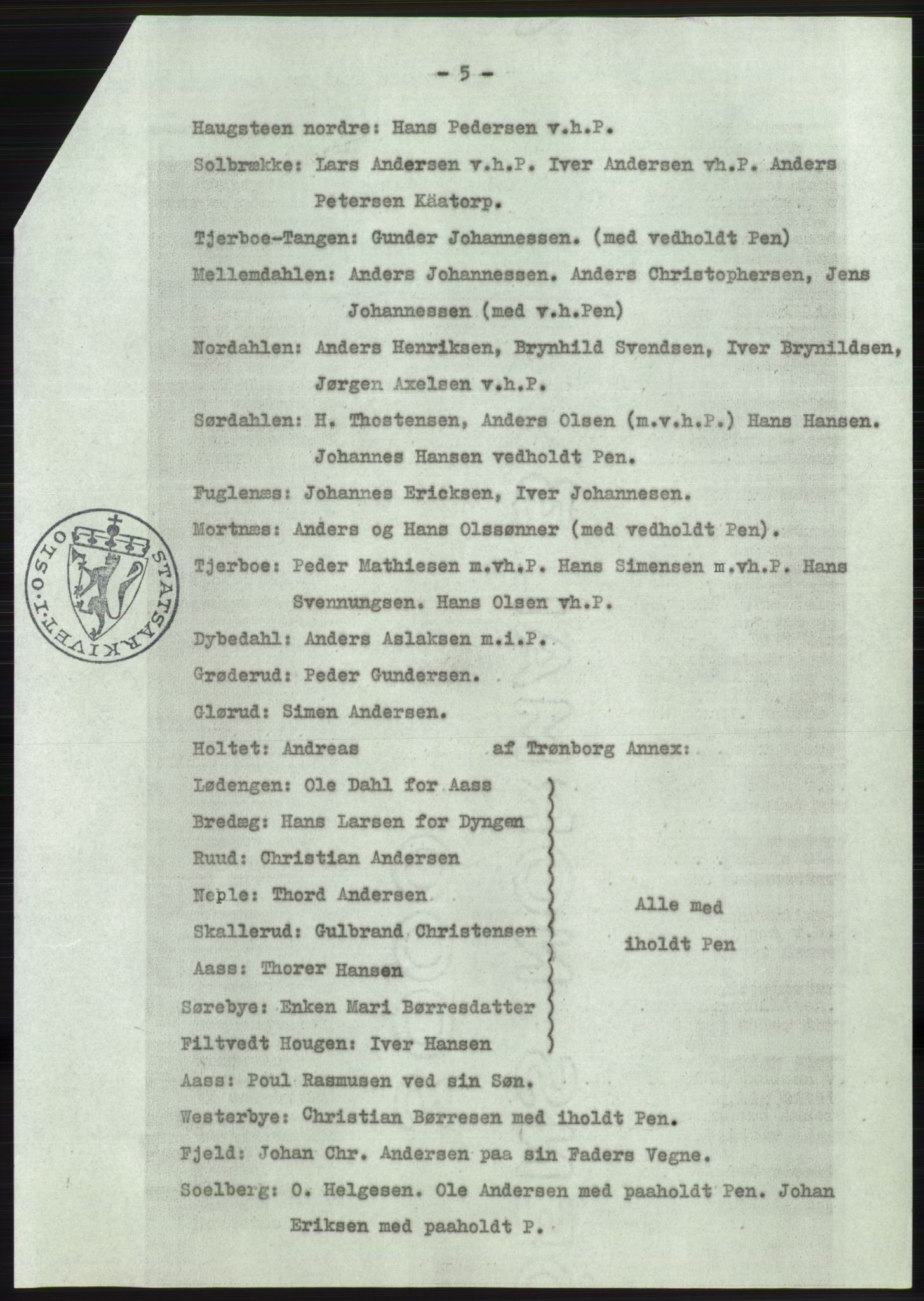 Statsarkivet i Oslo, SAO/A-10621/Z/Zd/L0028: Avskrifter, j.nr 20-2143/1969, 1969, p. 134