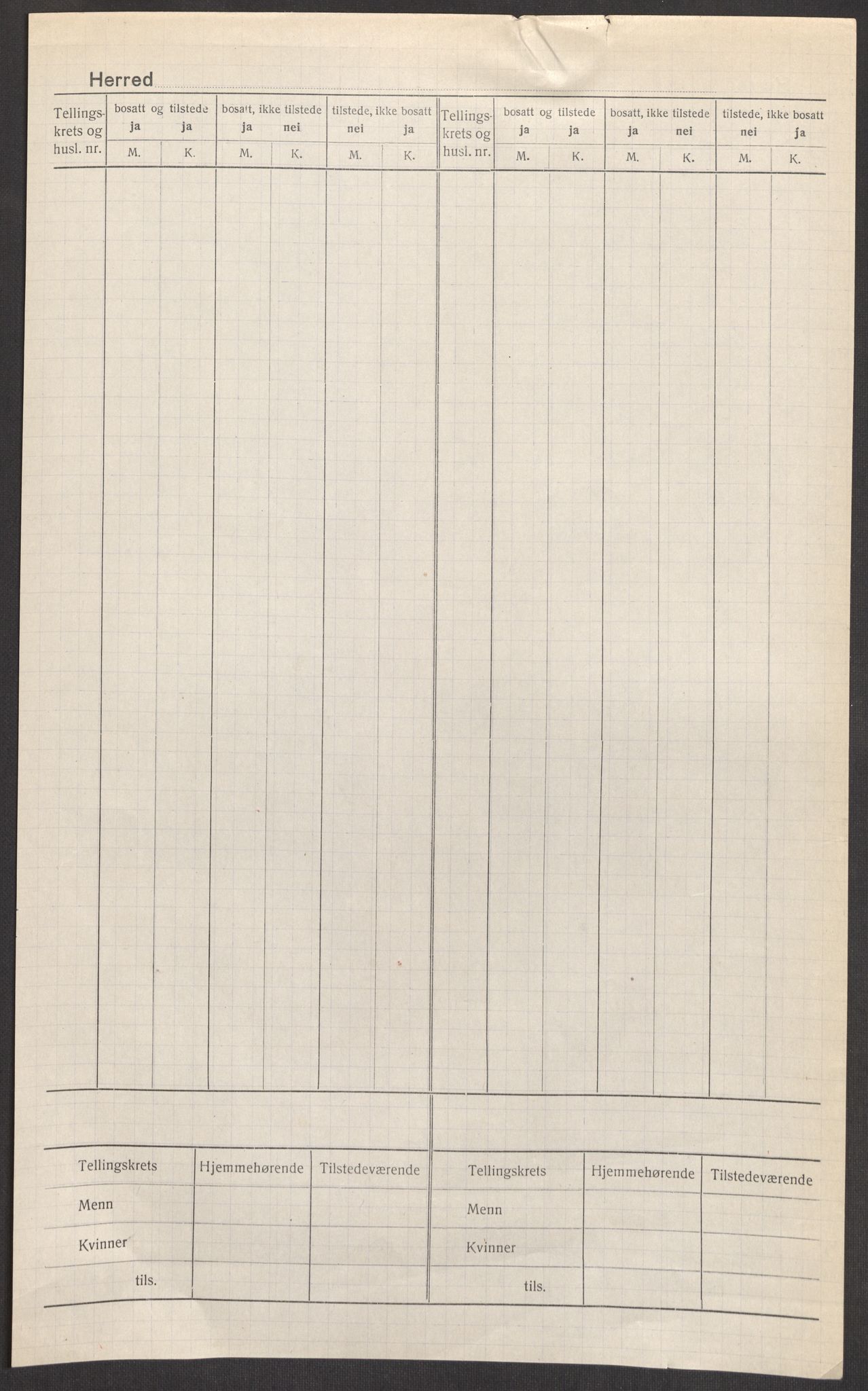 SAST, 1920 census for Suldal, 1920, p. 3