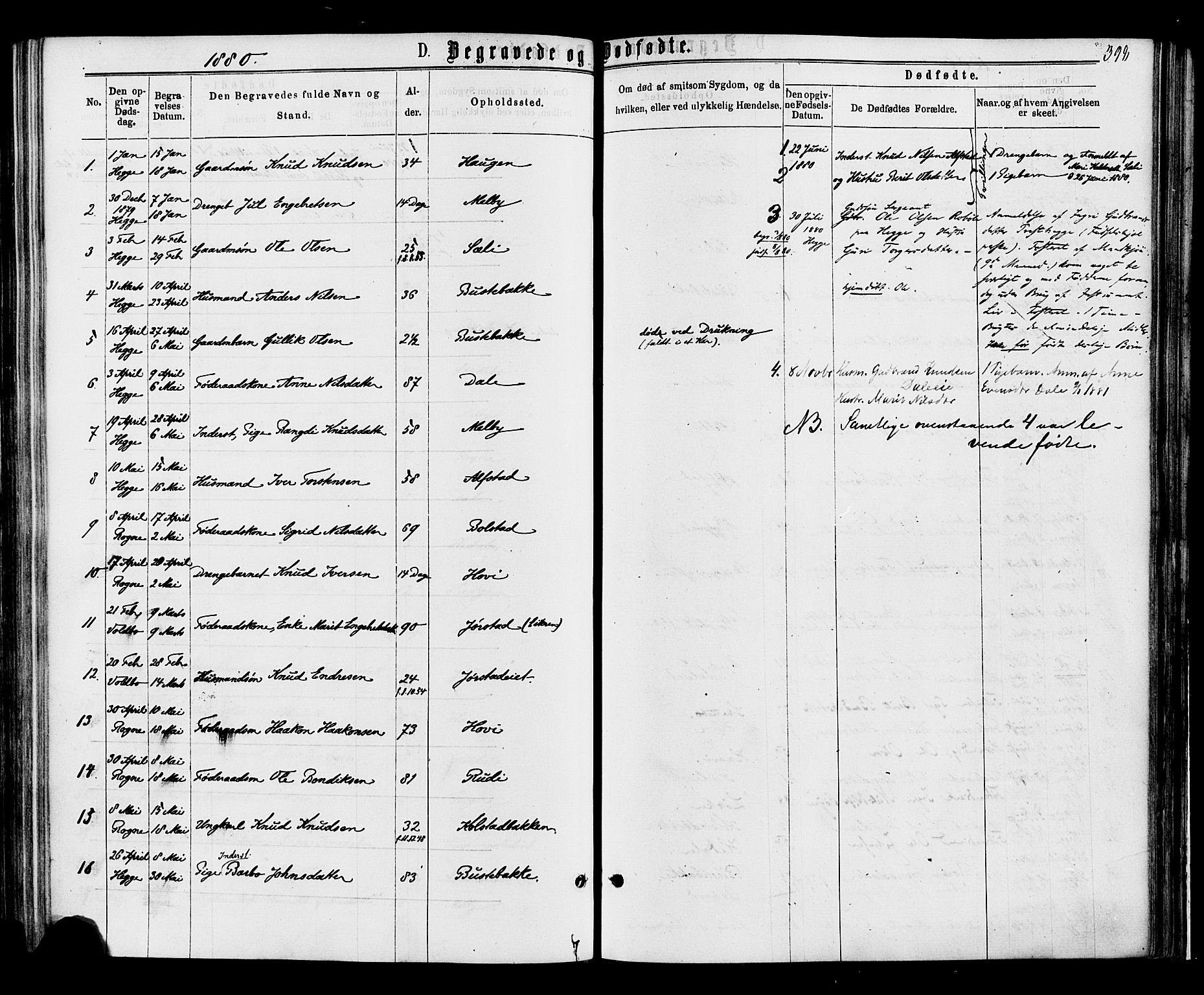 Øystre Slidre prestekontor, AV/SAH-PREST-138/H/Ha/Haa/L0002: Parish register (official) no. 2, 1874-1886, p. 398